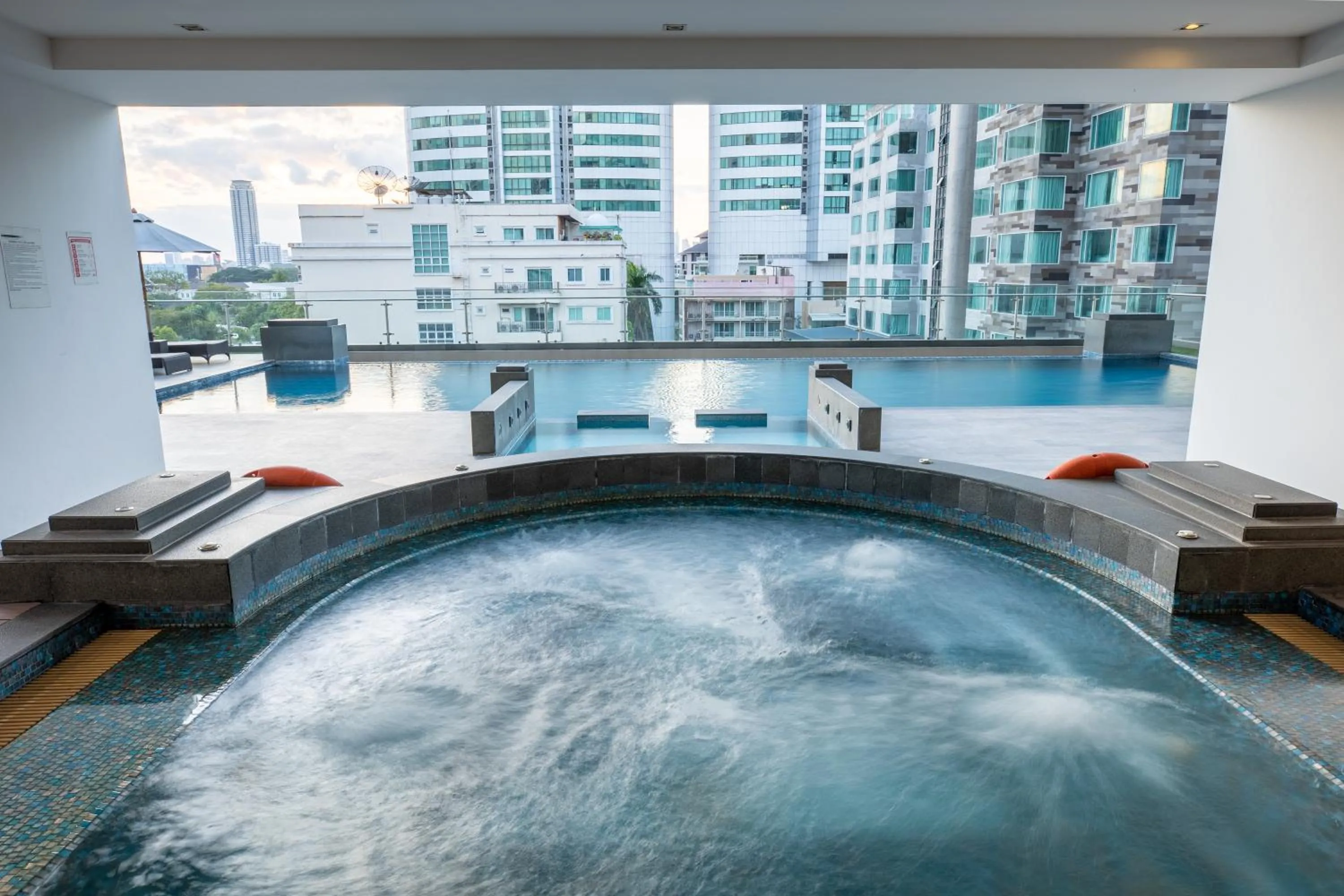 Swimming pool in GM Serviced Apartment