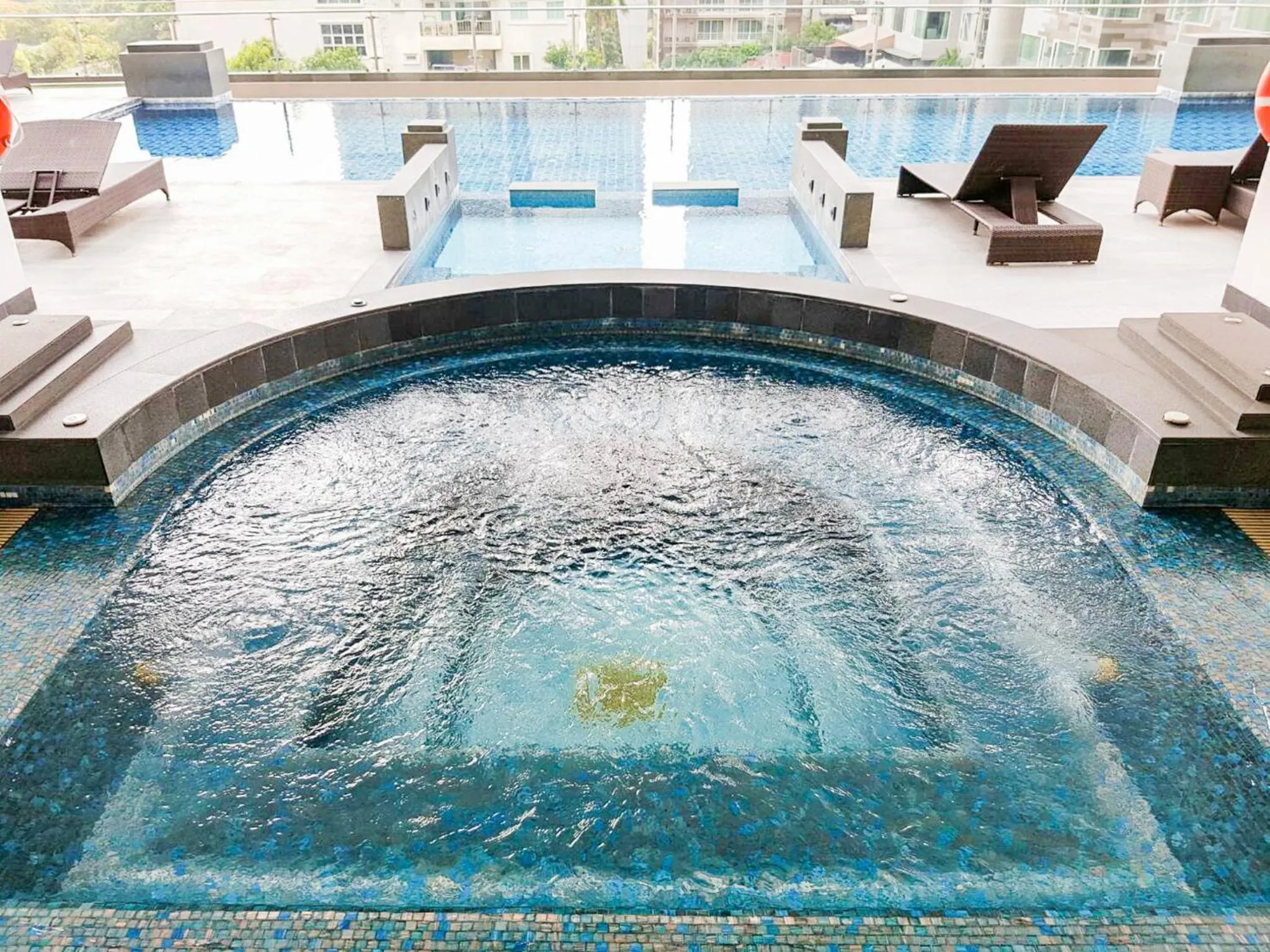 Swimming pool in GM Serviced Apartment
