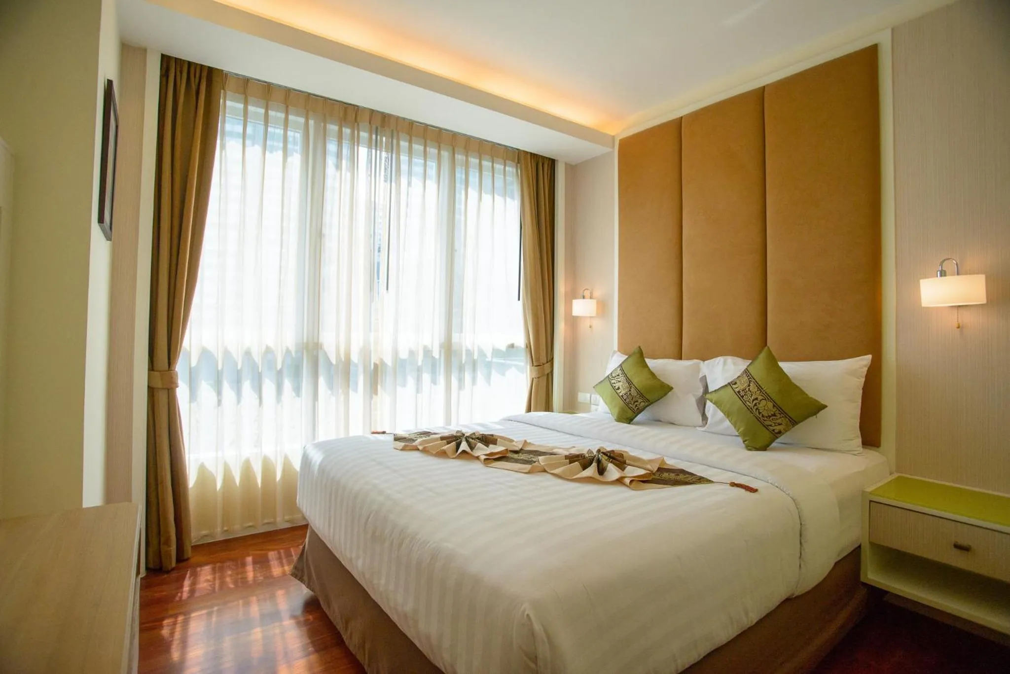 Bed in GM Serviced Apartment