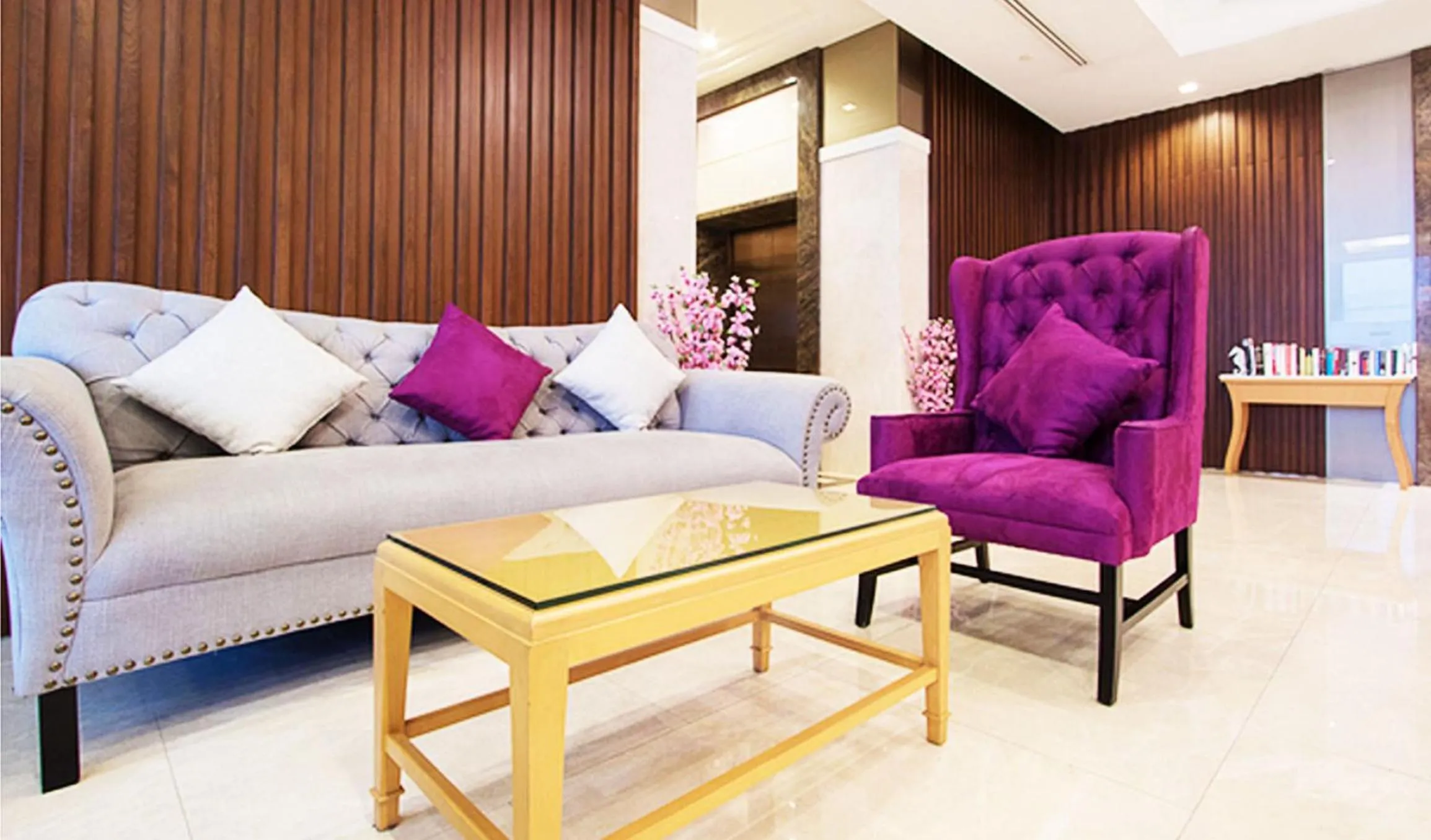 Lobby or reception in GM Serviced Apartment