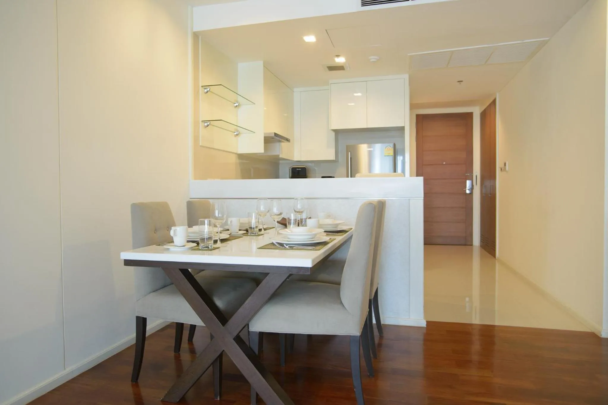 Dining area in GM Serviced Apartment