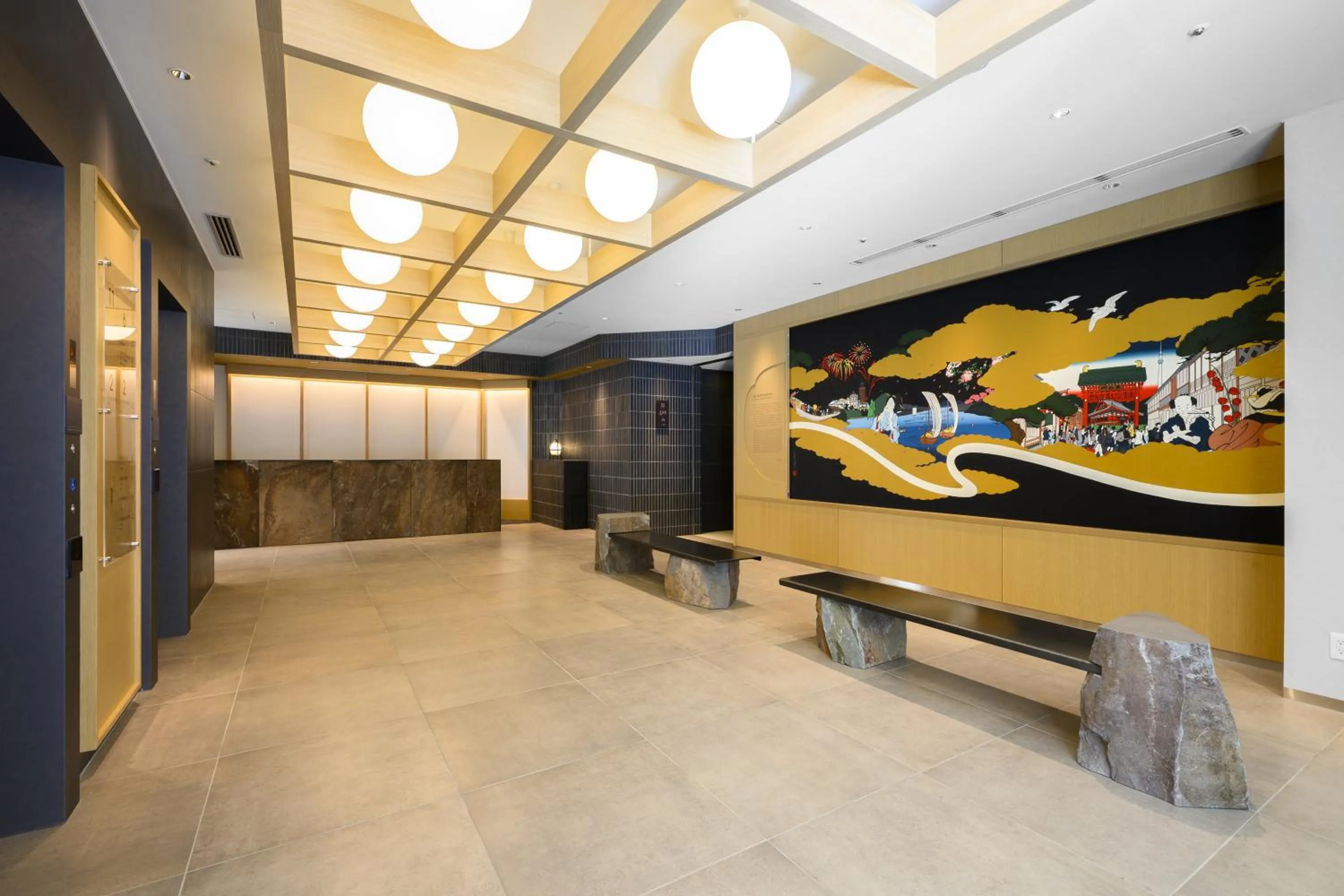 Lobby or reception in Richmond Hotel Asakusa