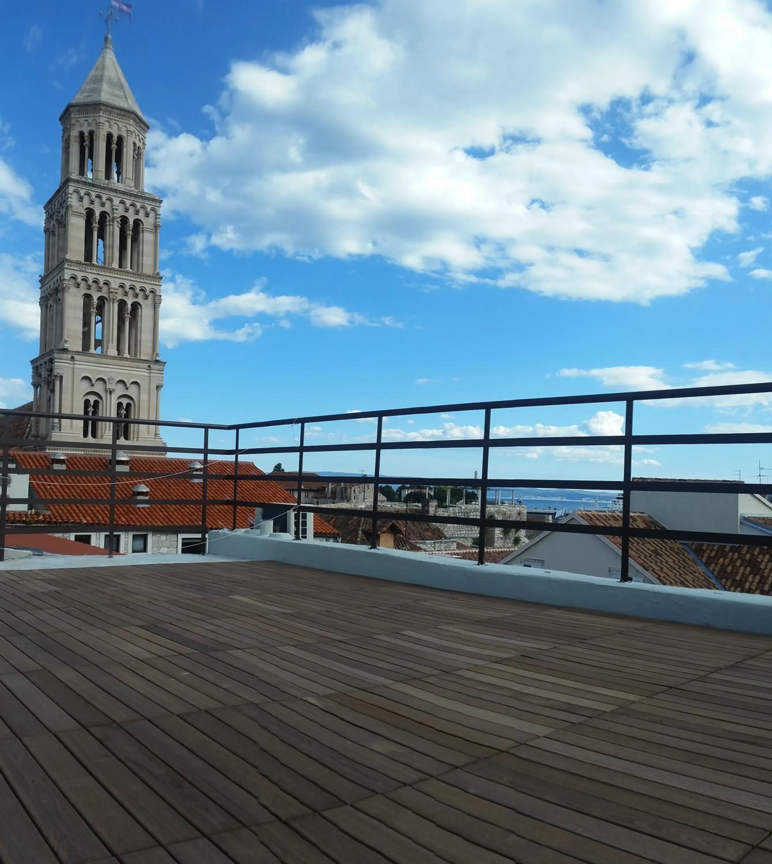 Balcony/Terrace in Banica Apartments & Rooms