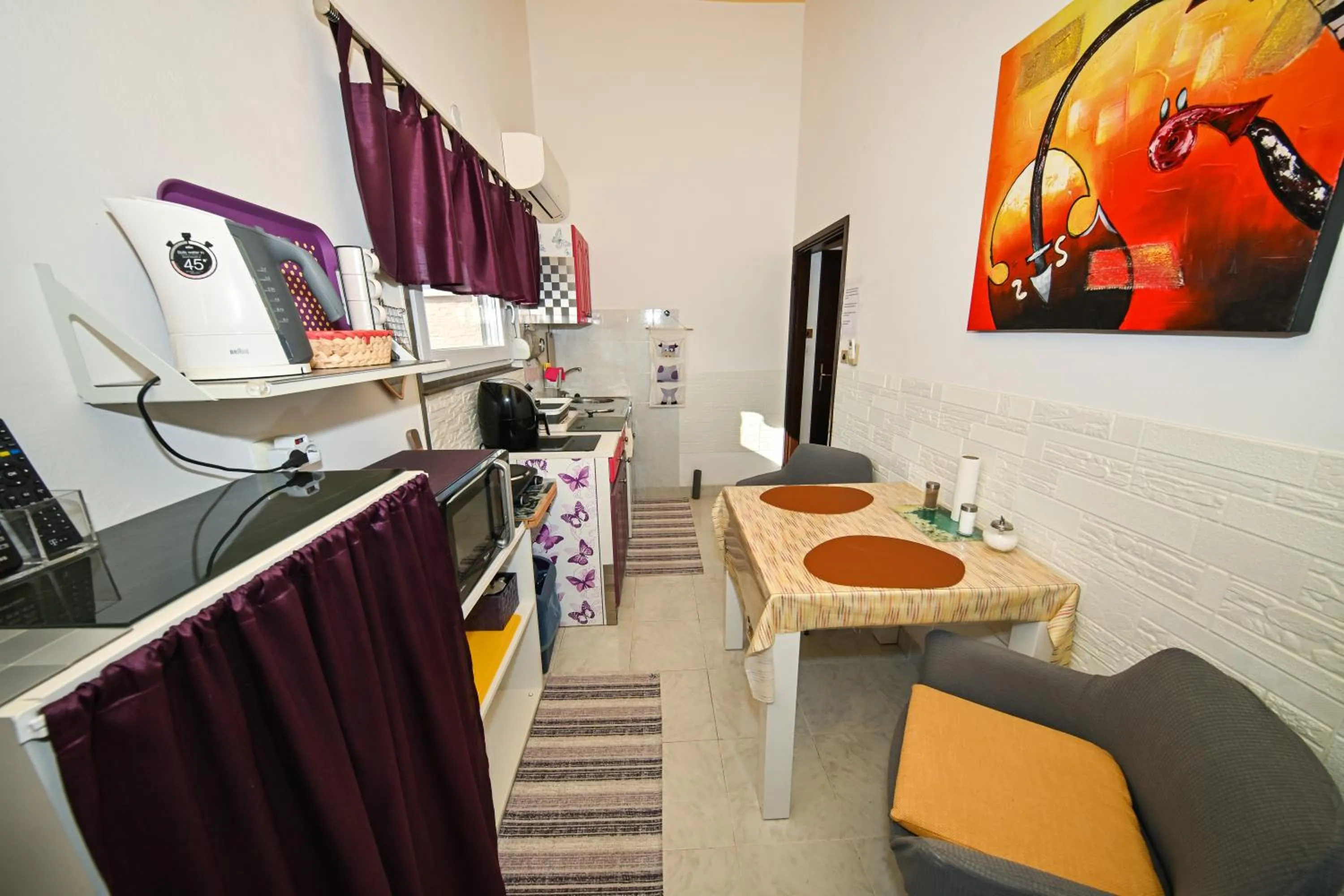 Studio with Balcony and Garden View - single occupancy in AP Silvija