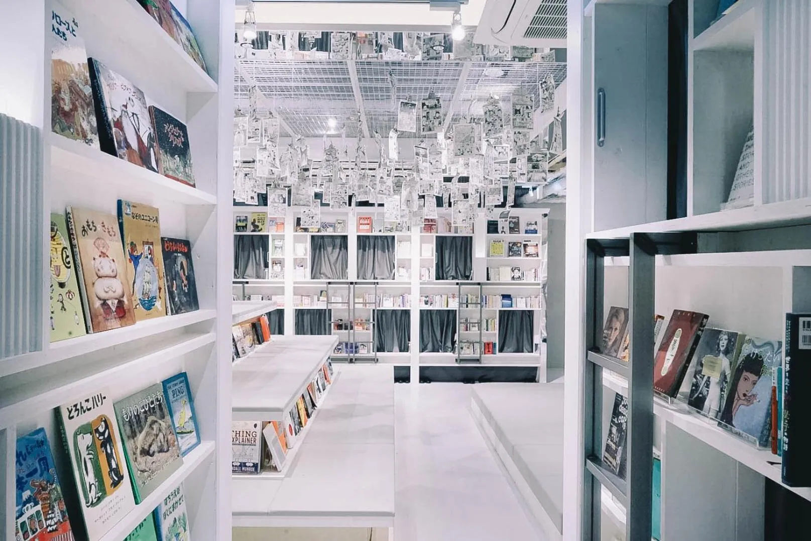 Communal lounge/ TV room in BOOK AND BED TOKYO Shinsaibashi