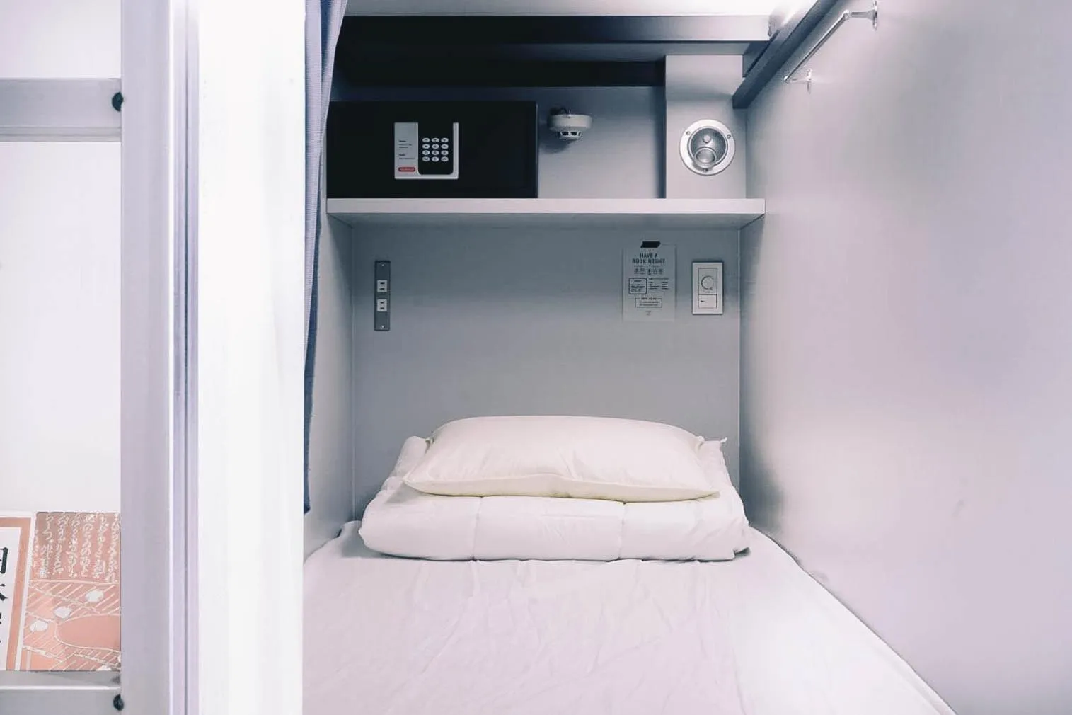 Bed in BOOK AND BED TOKYO Shinsaibashi