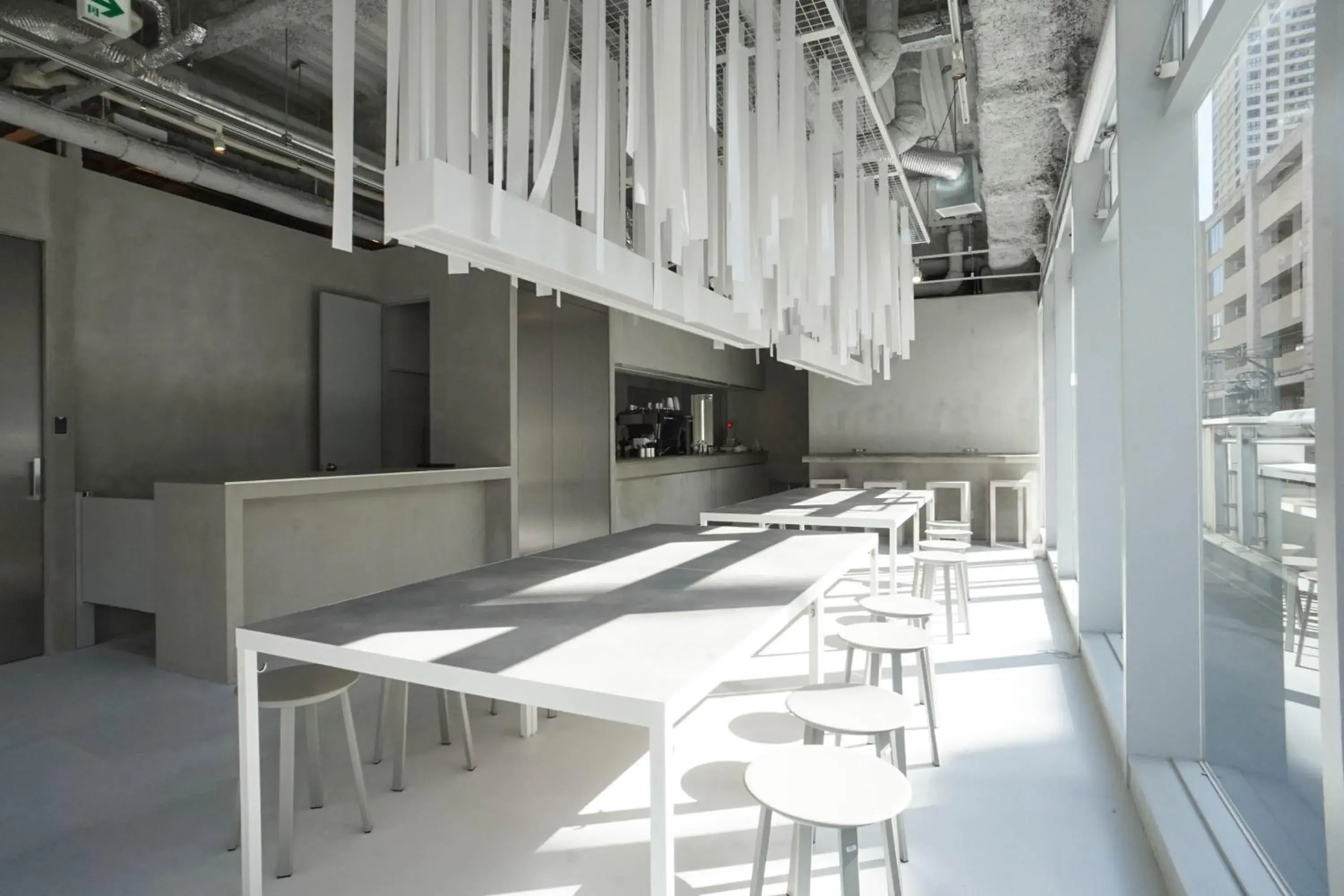 Lounge or bar in BOOK AND BED TOKYO Shinsaibashi Lounge or bar in BOOK AND BED TOKYO Shinsaibashi