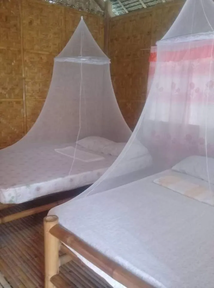 Bed in Junior & Nemesia's Cottages