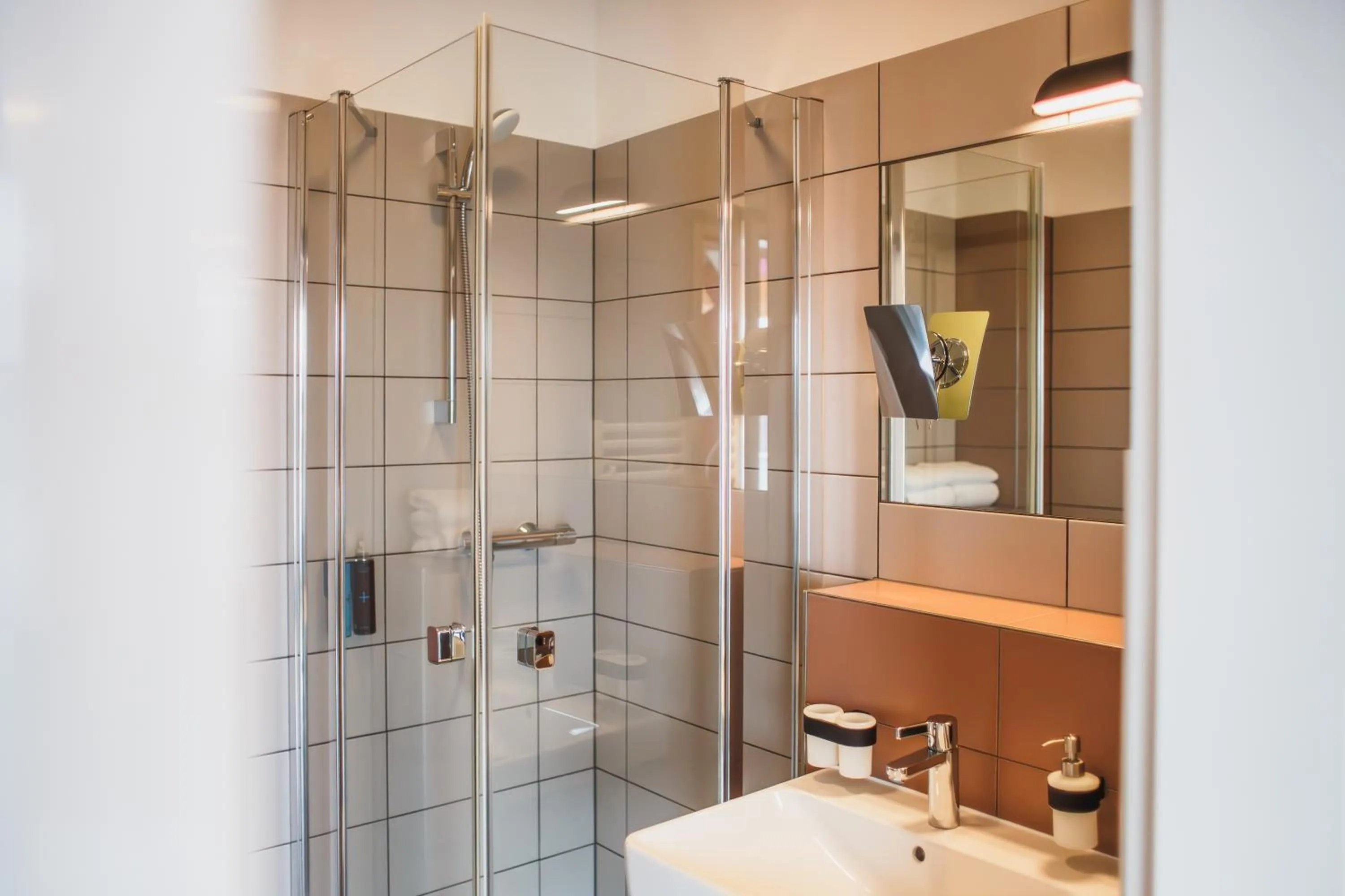 Shower in The Circus Hostel