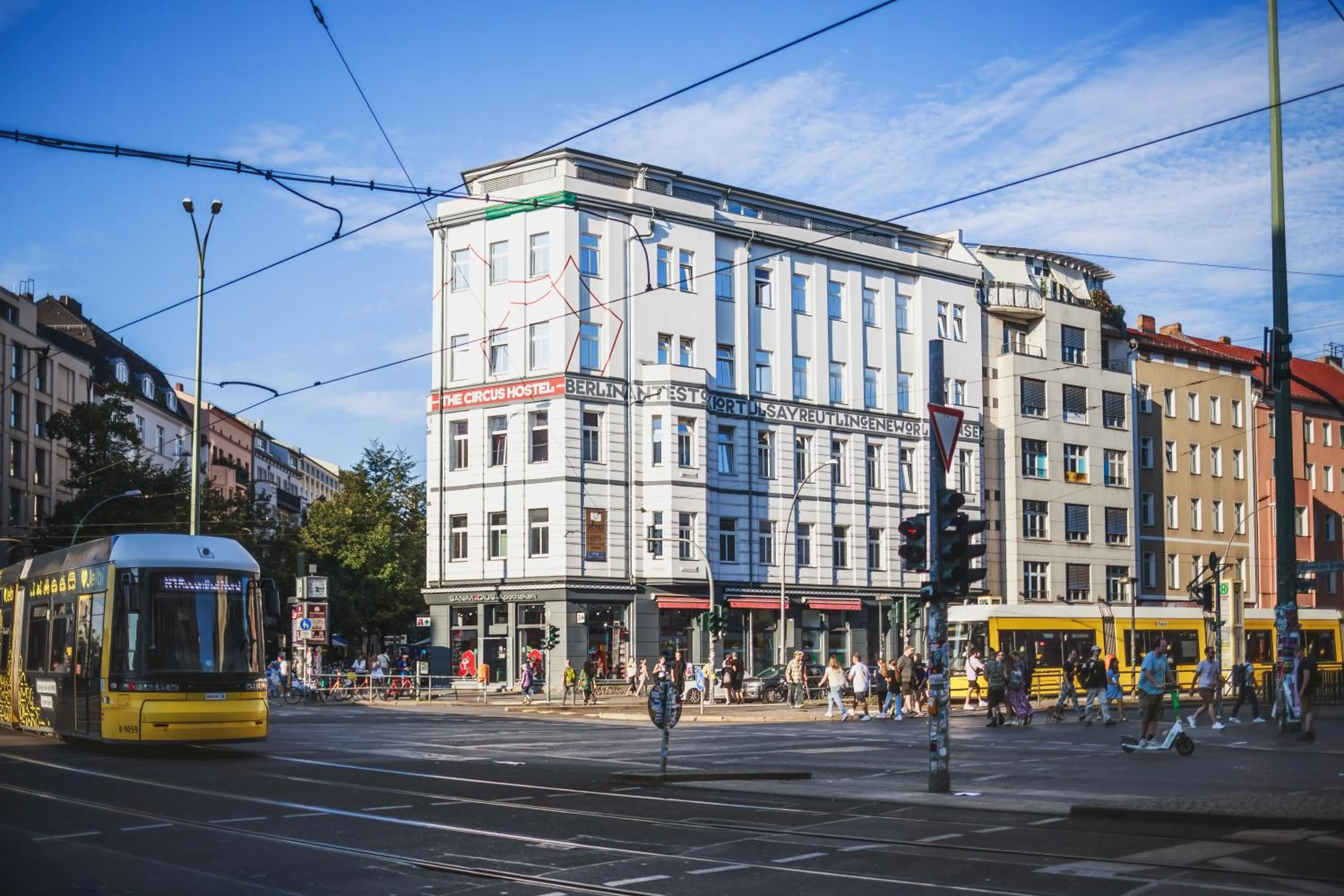 Property building in The Circus Hostel