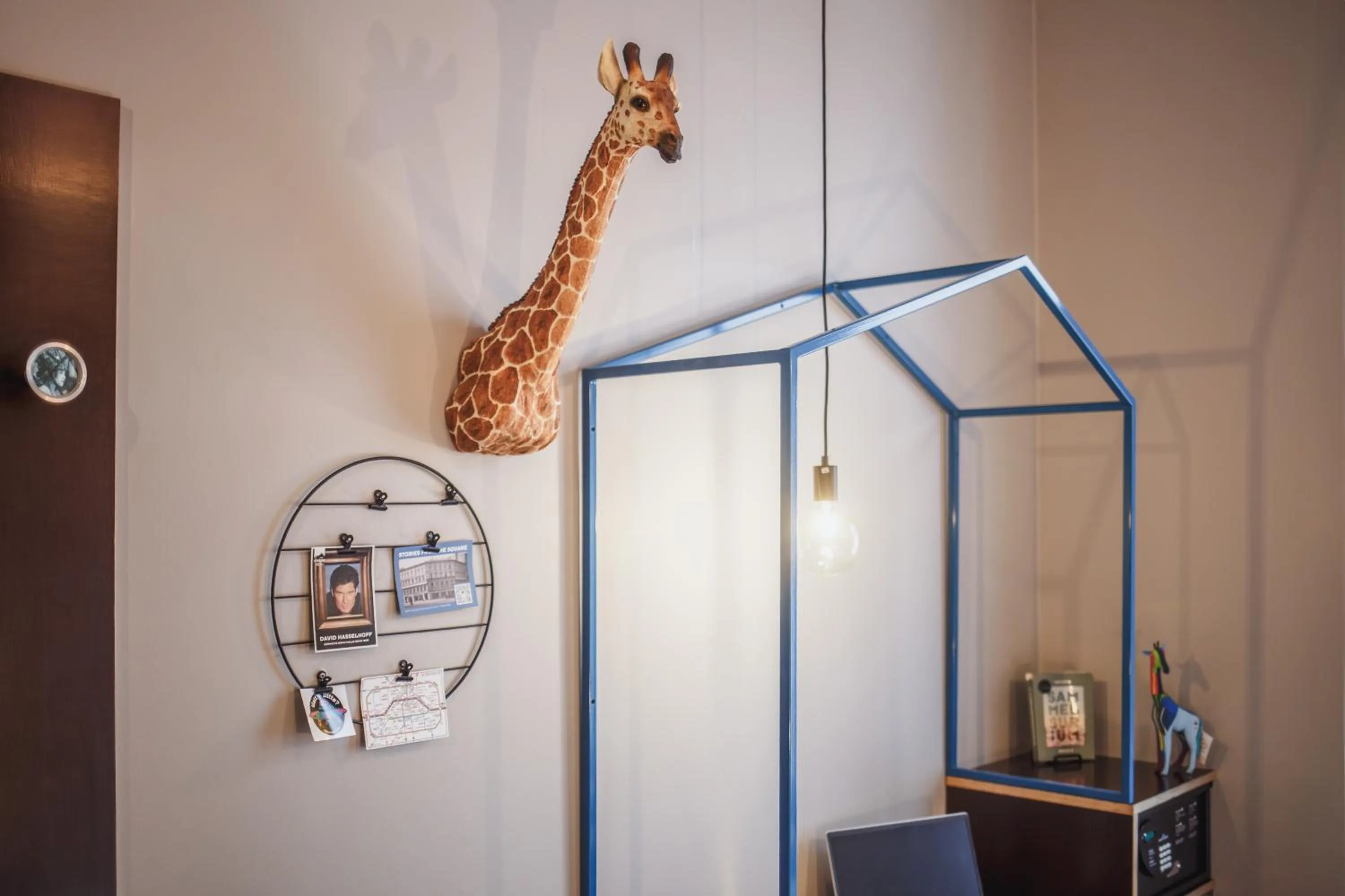 Decorative detail in The Circus Hostel