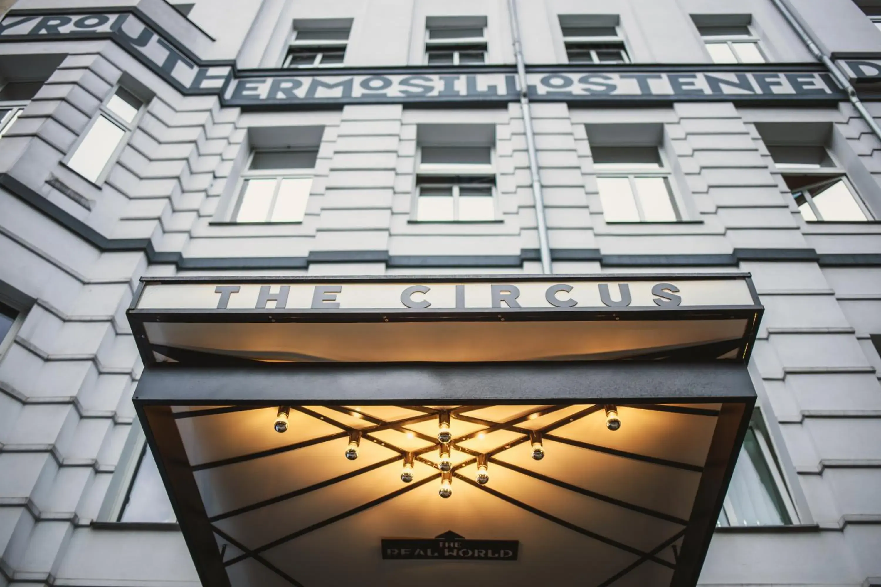 Facade/entrance in The Circus Hostel Facade/entrance in The Circus Hostel