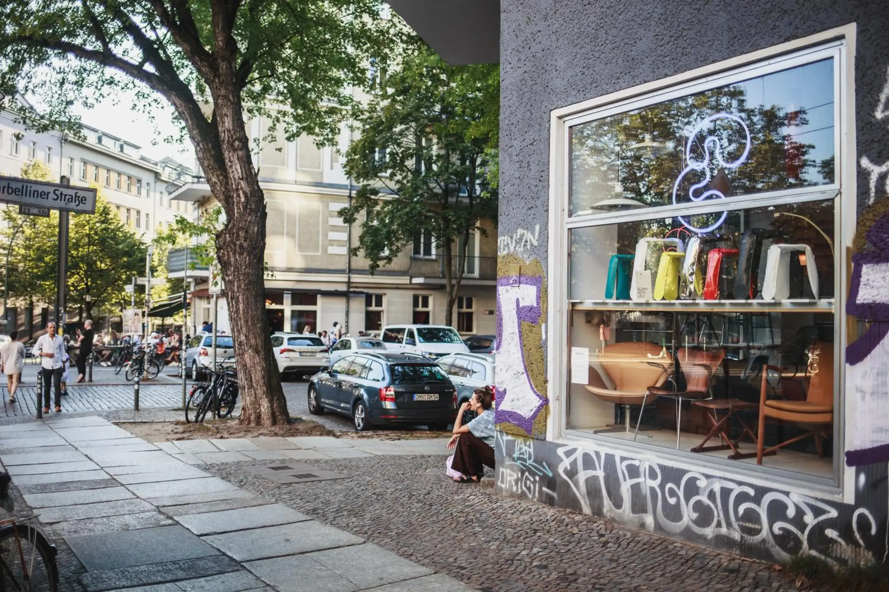 City view in The Circus Hostel City view in The Circus Hostel