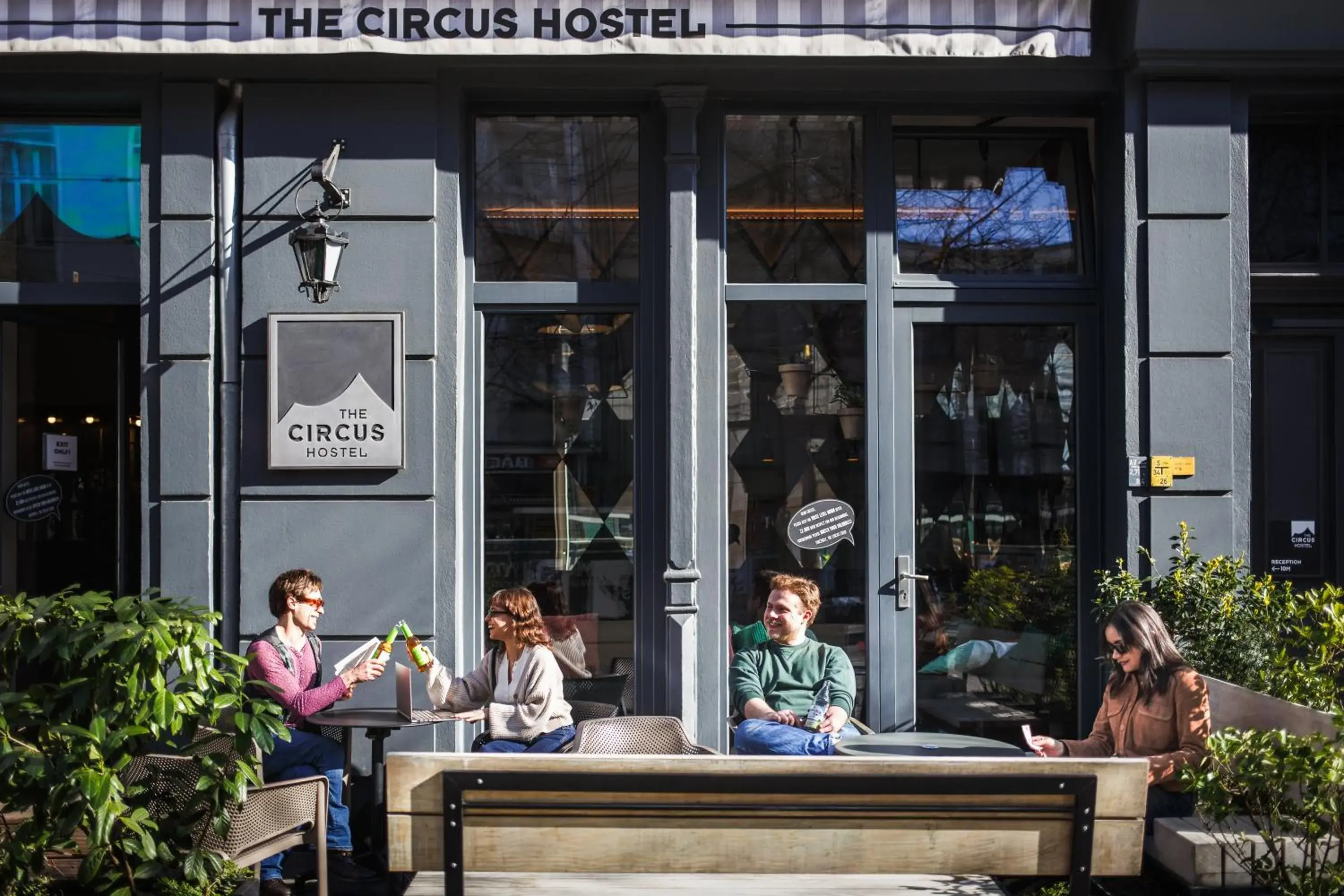 Property building in The Circus Hostel Property building in The Circus Hostel