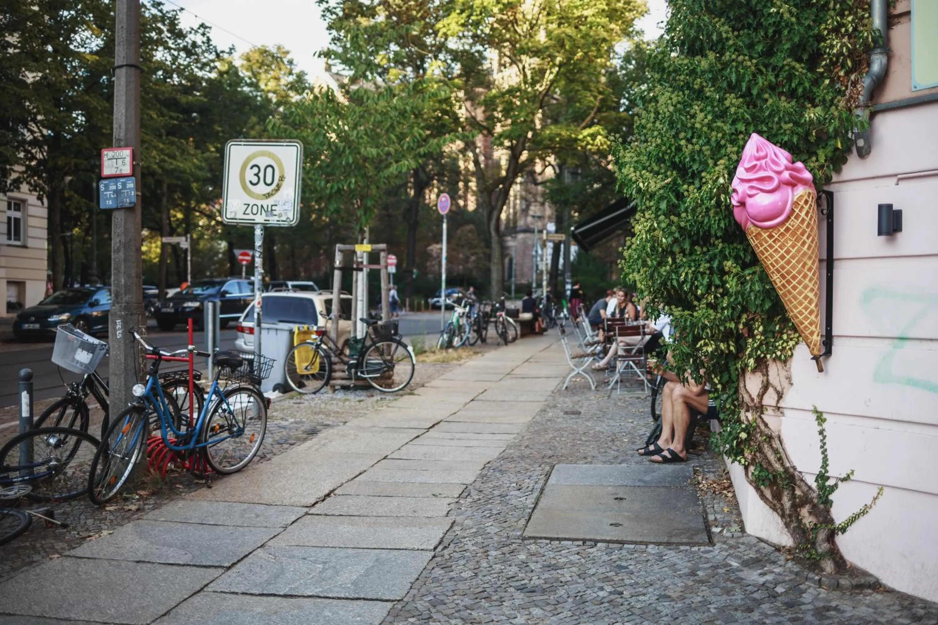 City view in The Circus Hostel