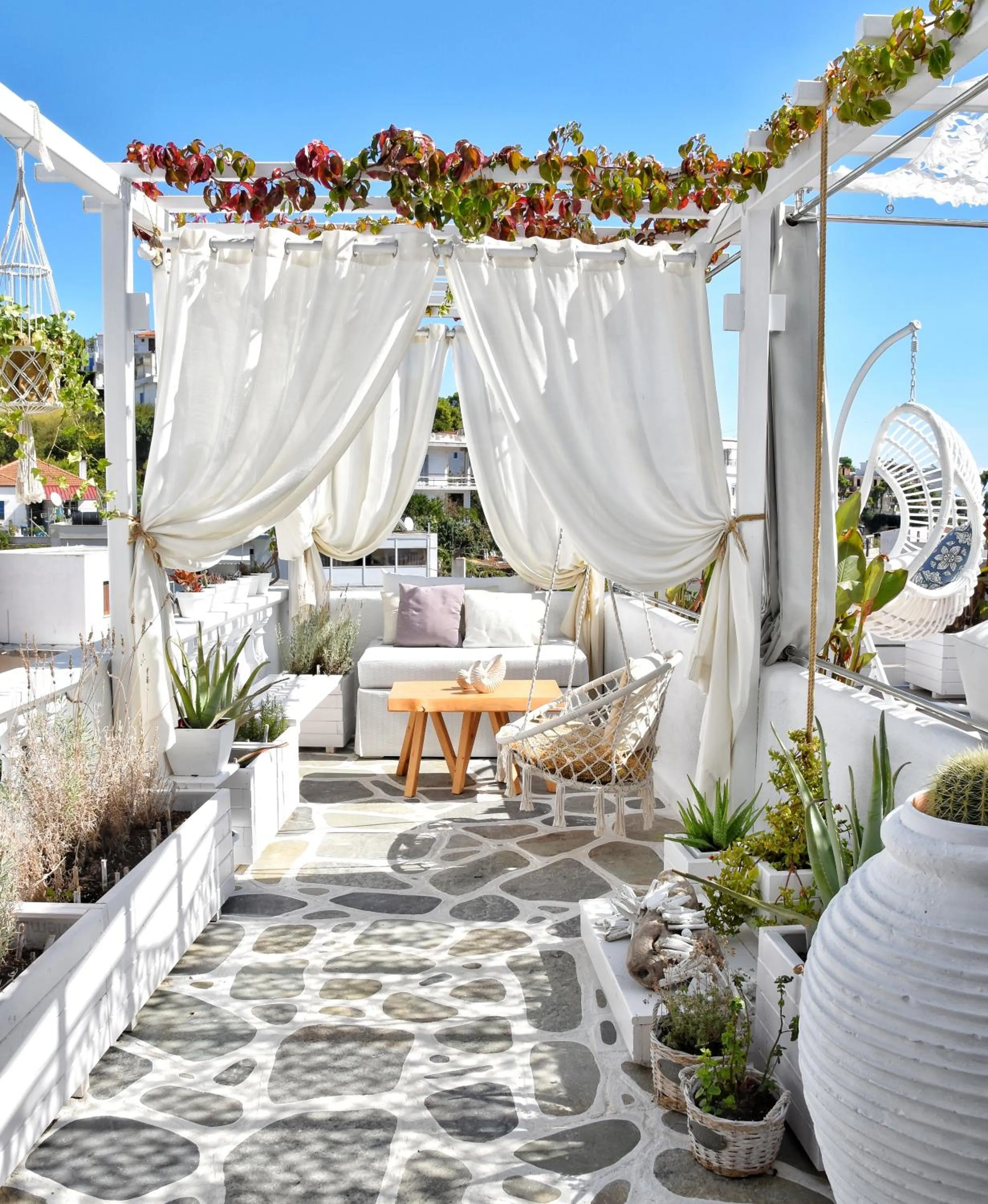 Balcony/Terrace in Angelos Design Suites