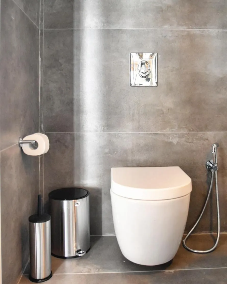 Toilet in Angelos Design Suites