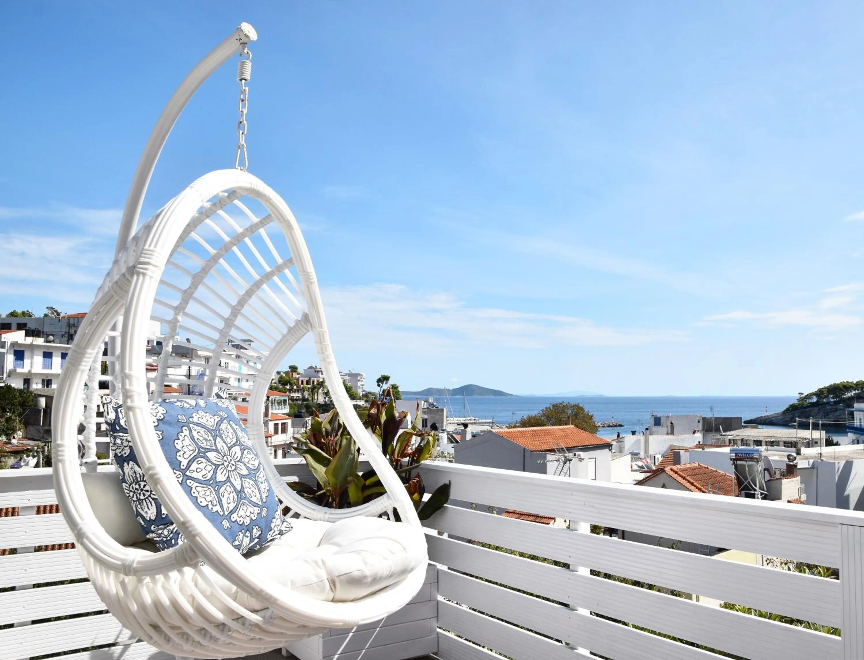 Balcony/Terrace in Angelos Design Suites