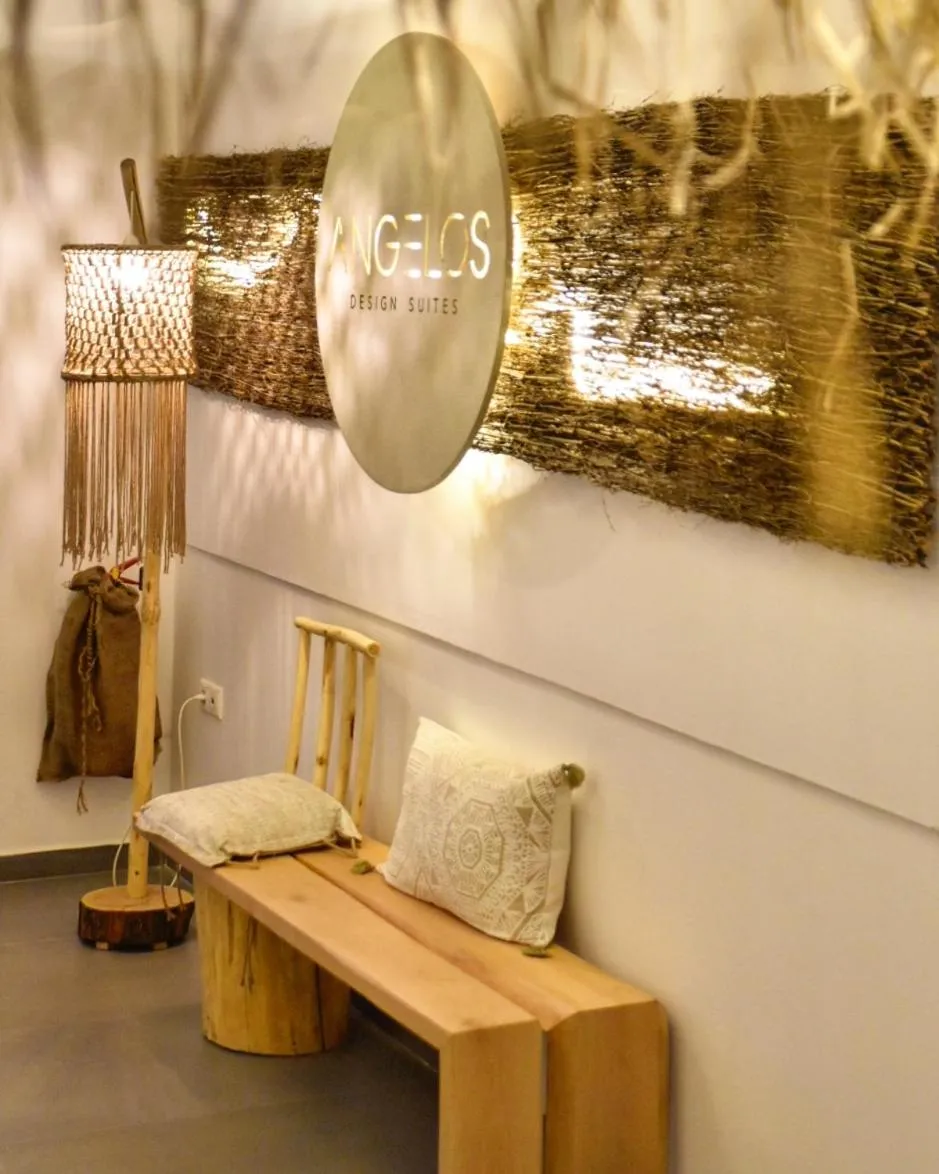 Lobby or reception in Angelos Design Suites