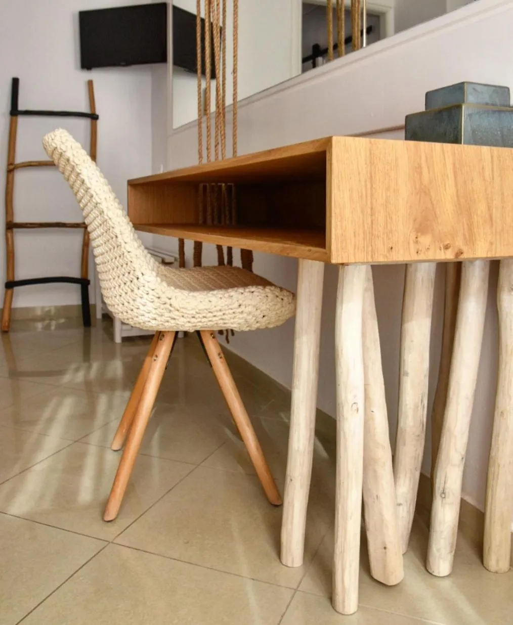 Bedroom in Angelos Design Suites