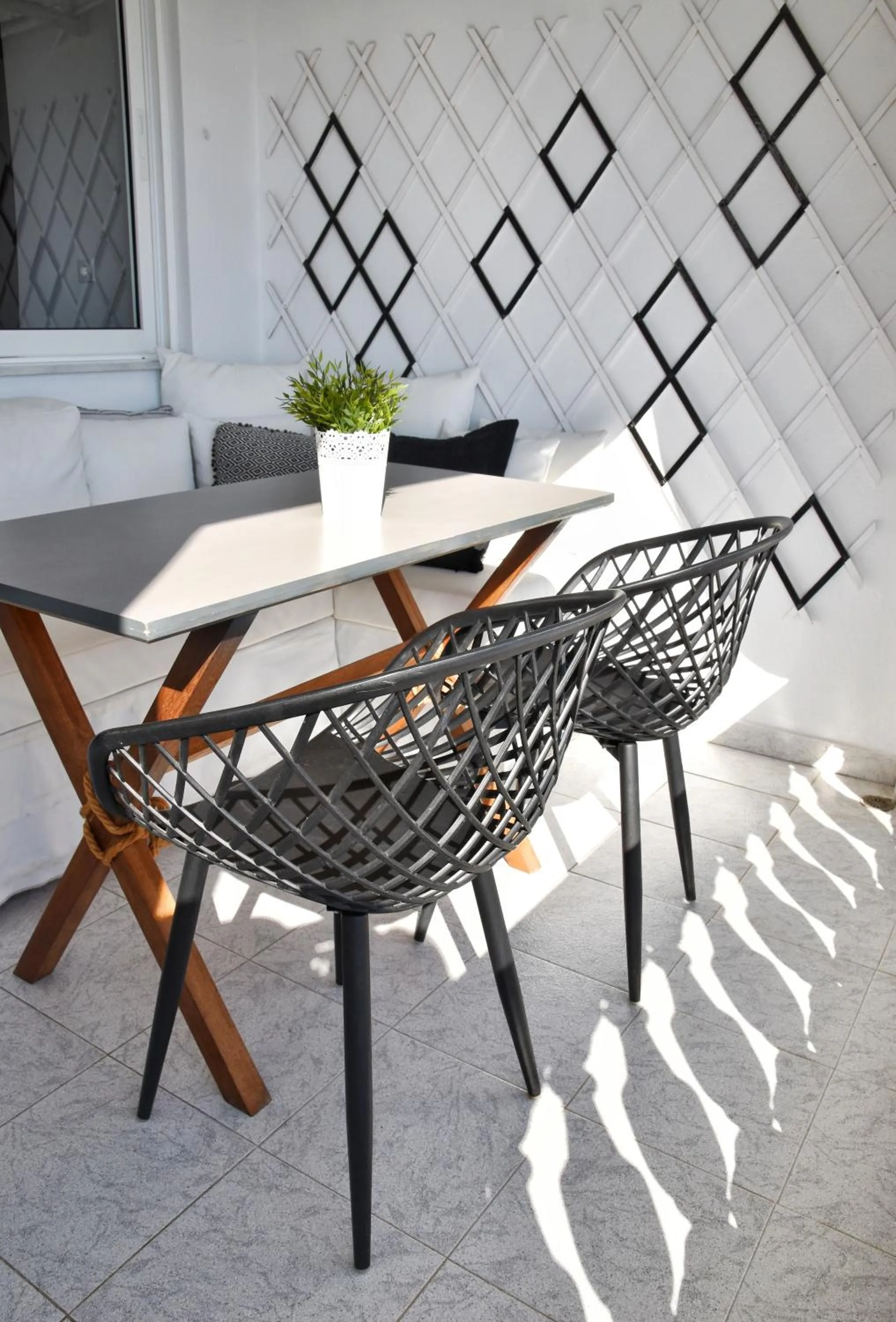 Balcony/Terrace in Angelos Design Suites