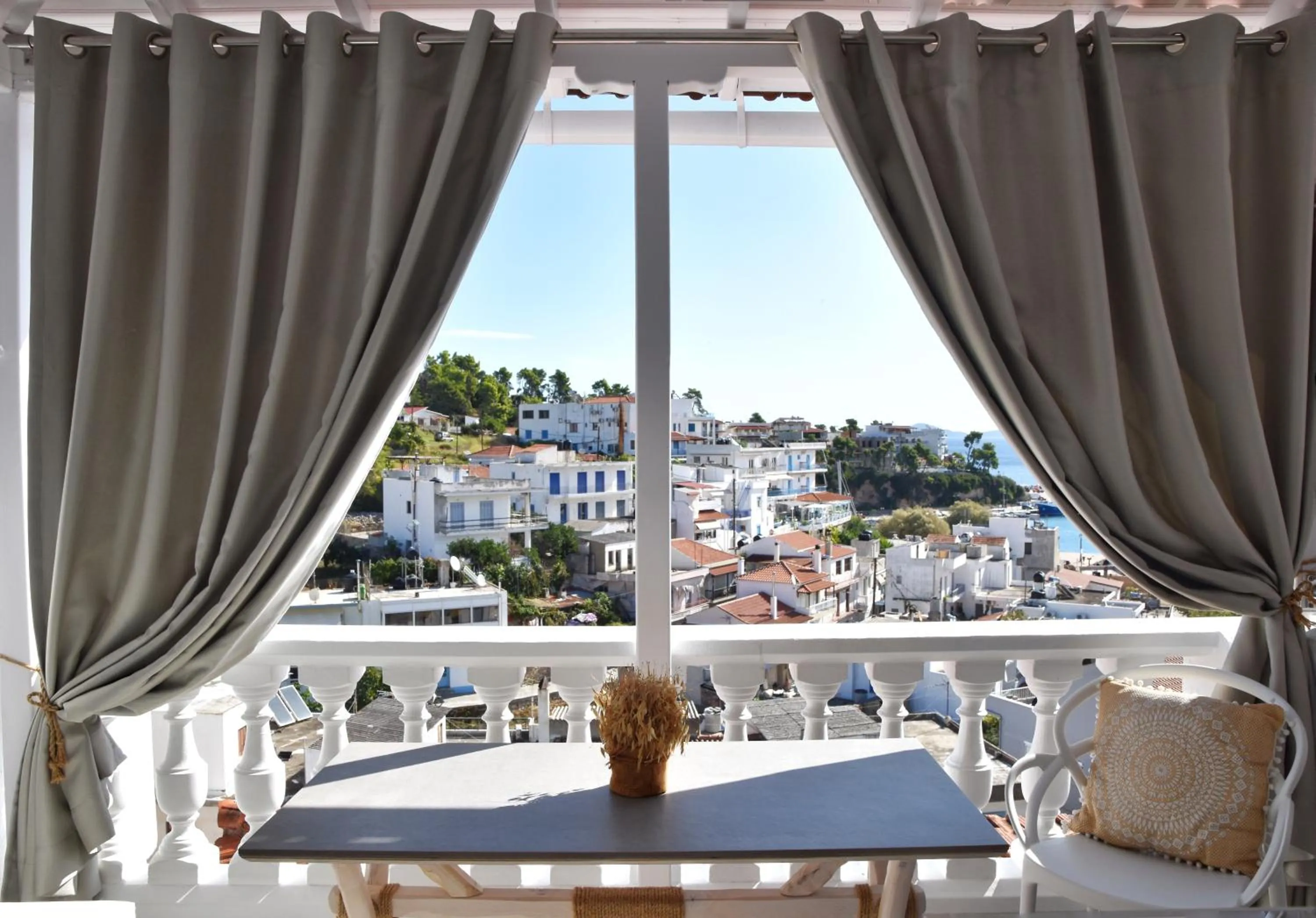 Balcony/Terrace in Angelos Design Suites