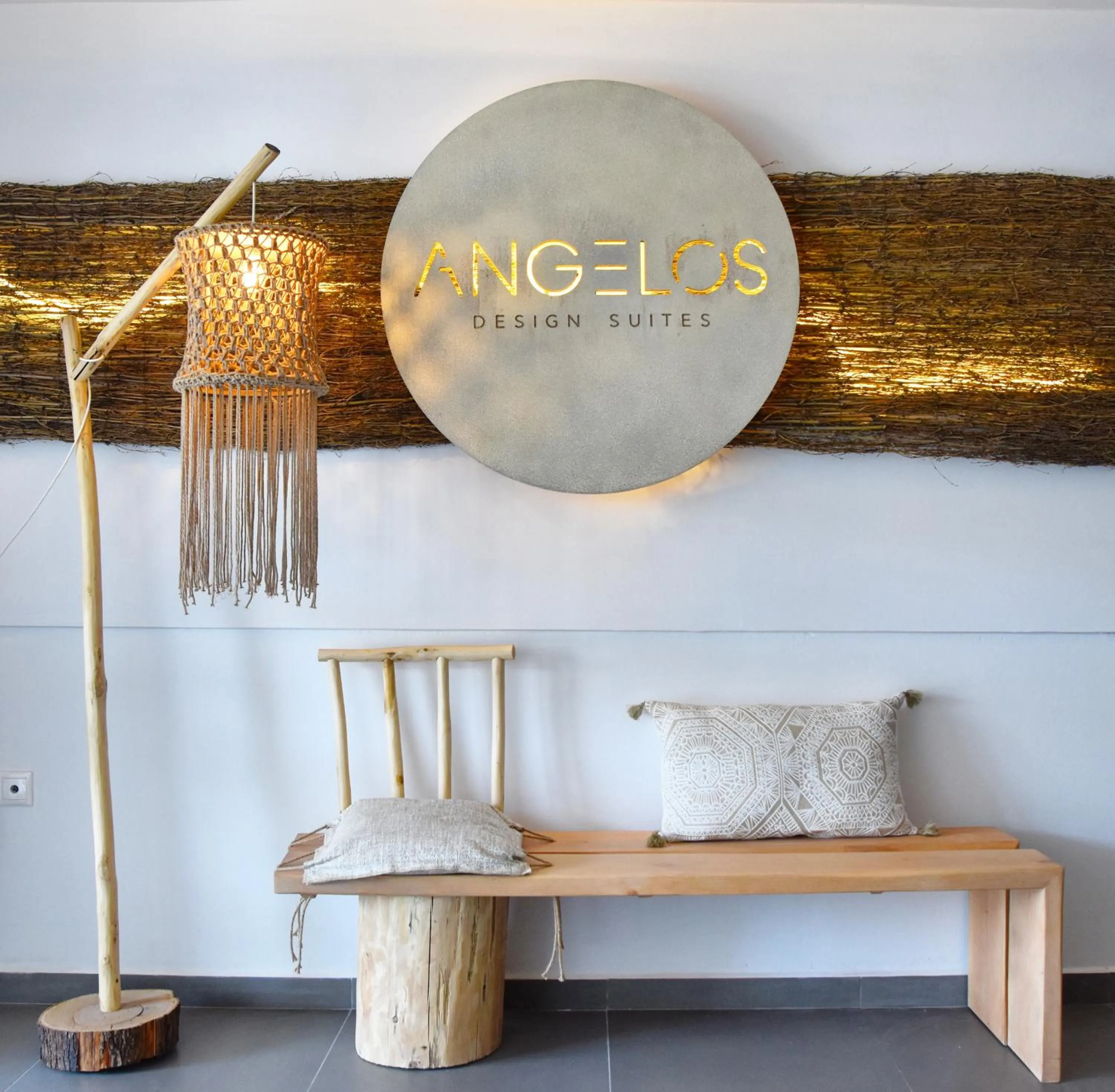 Property logo or sign in Angelos Design Suites