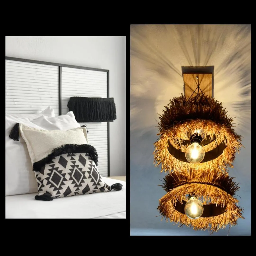 Decorative detail, Bed in Angelos Design Suites