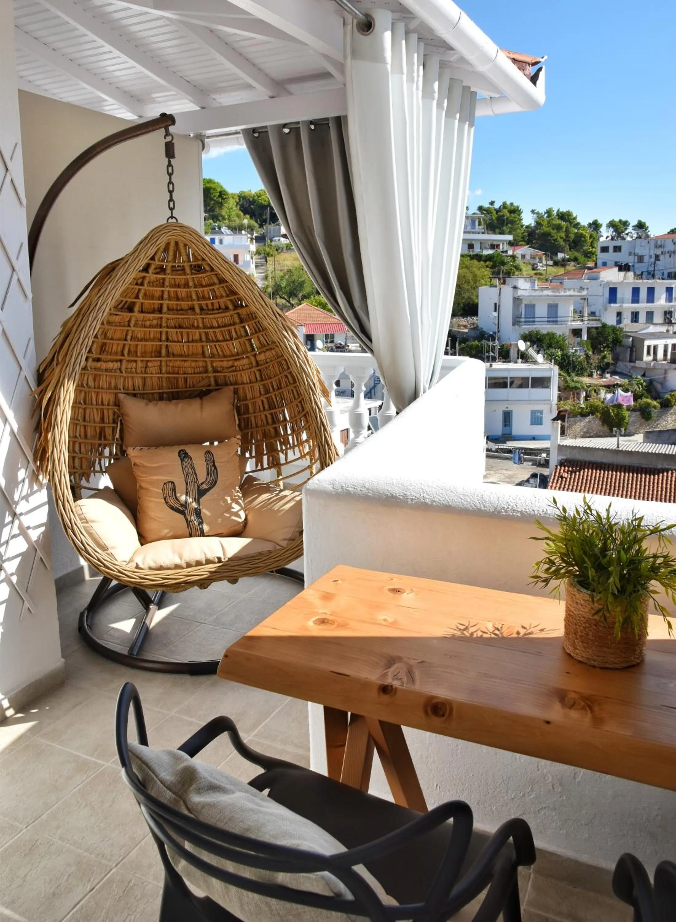 Balcony/Terrace in Angelos Design Suites