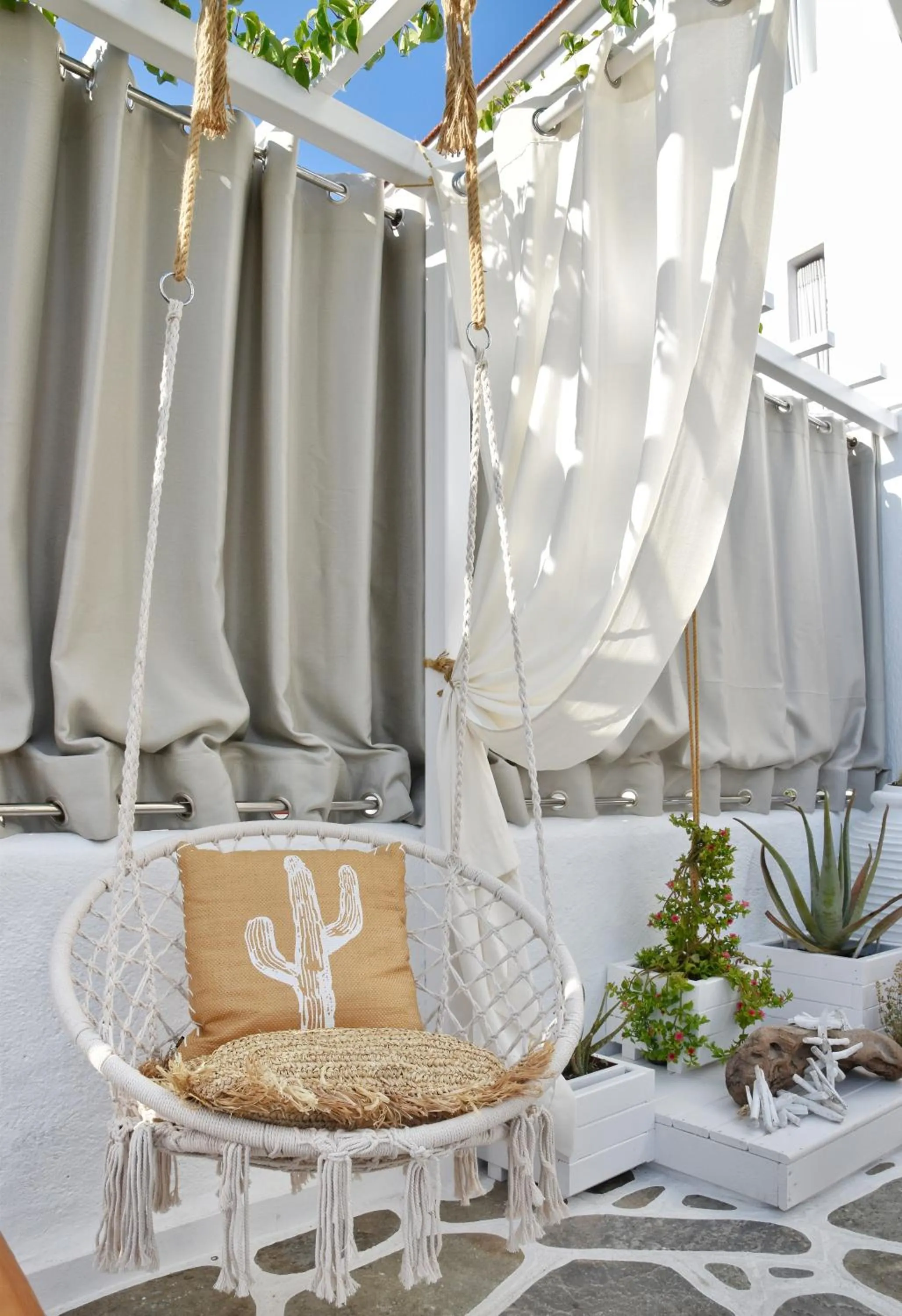 Balcony/Terrace in Angelos Design Suites