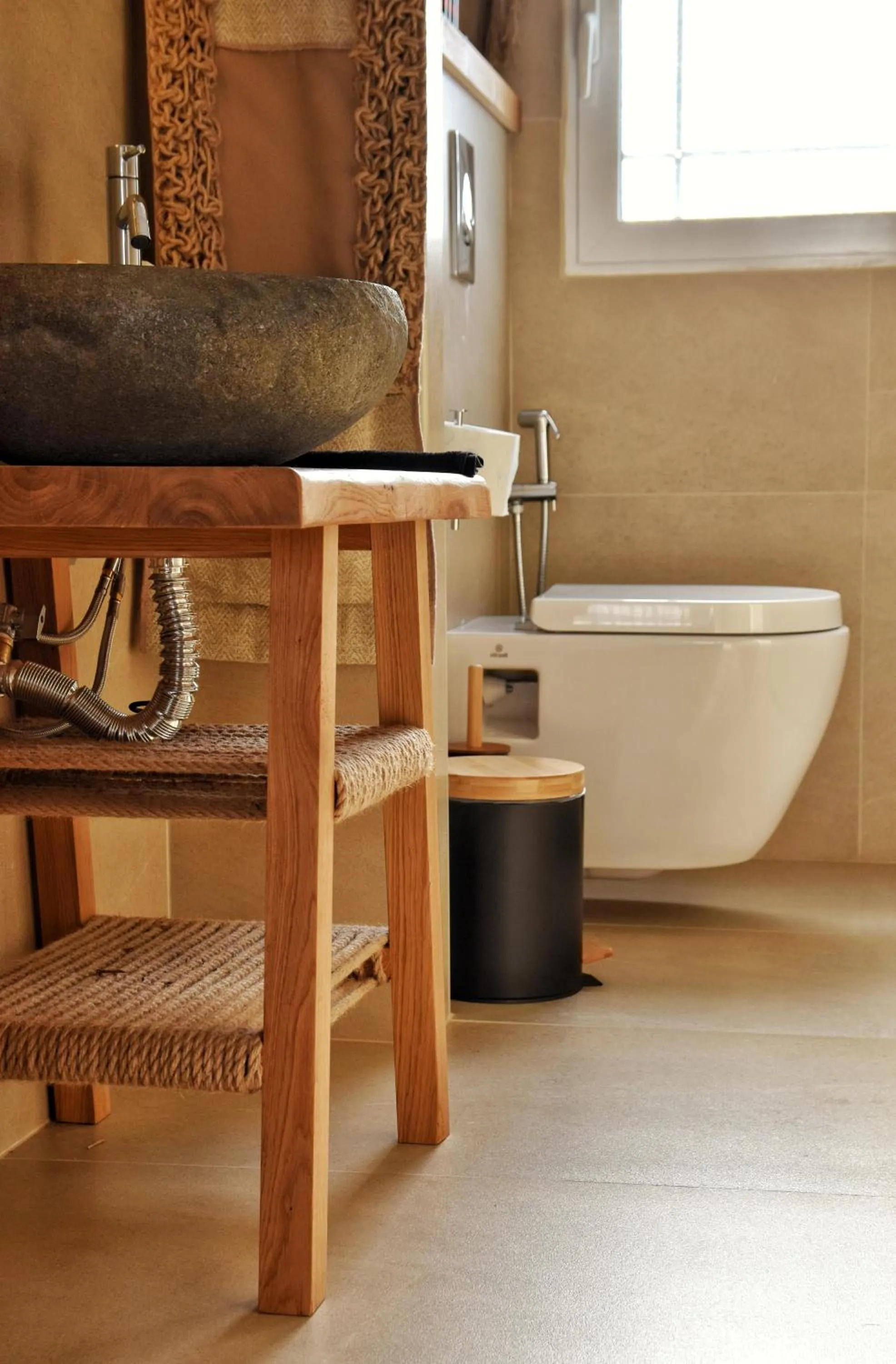 Bathroom in Angelos Design Suites