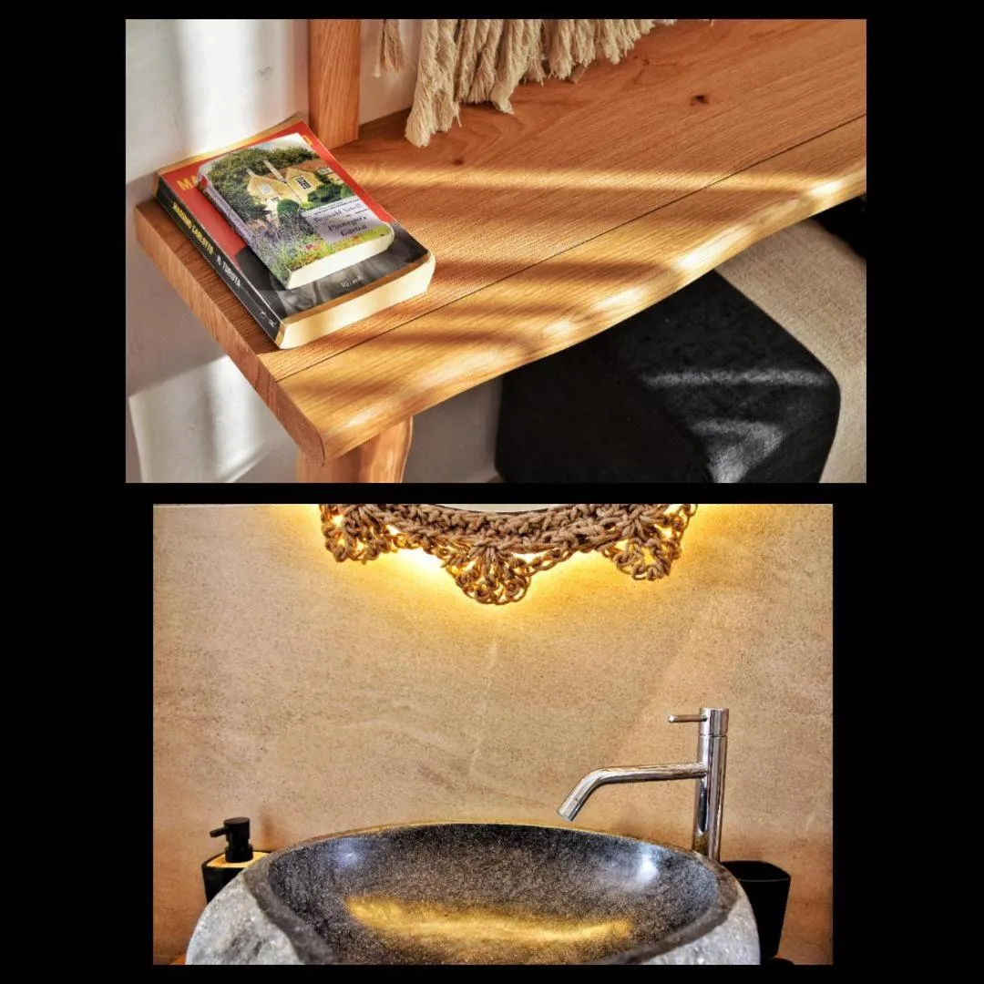 Bedroom in Angelos Design Suites