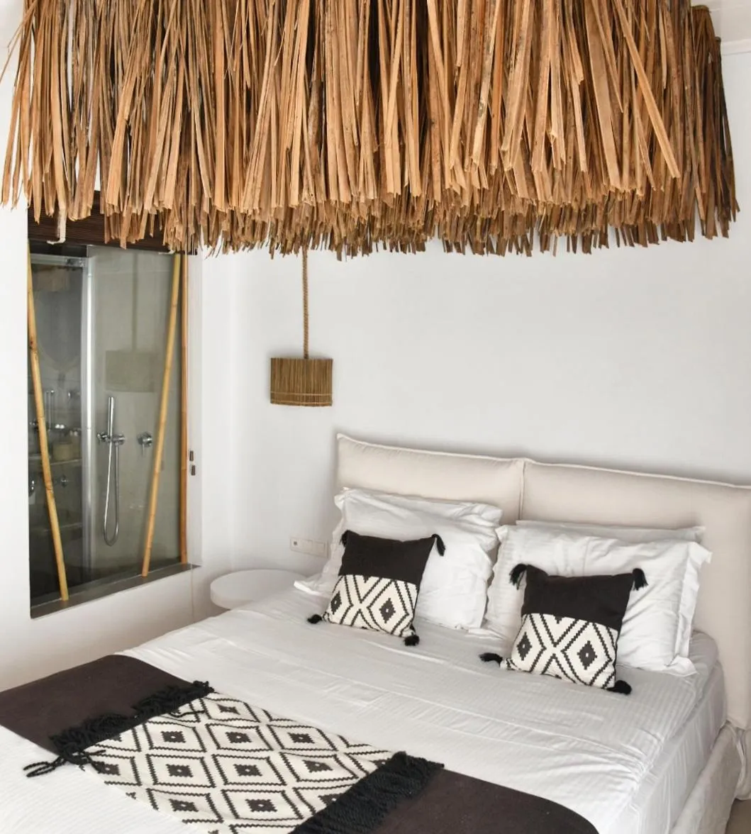 Bed in Angelos Design Suites