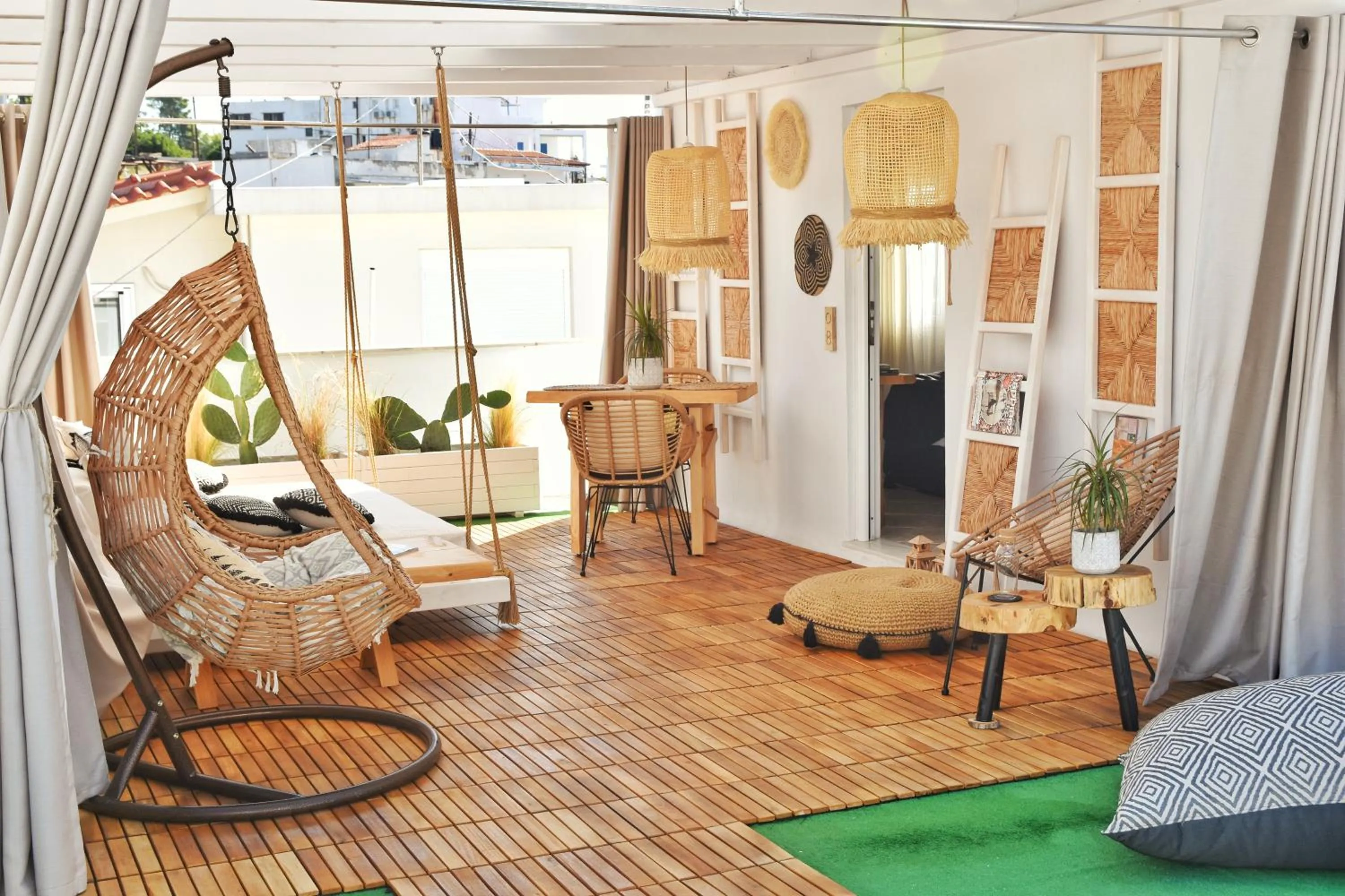 Balcony/Terrace in Angelos Design Suites