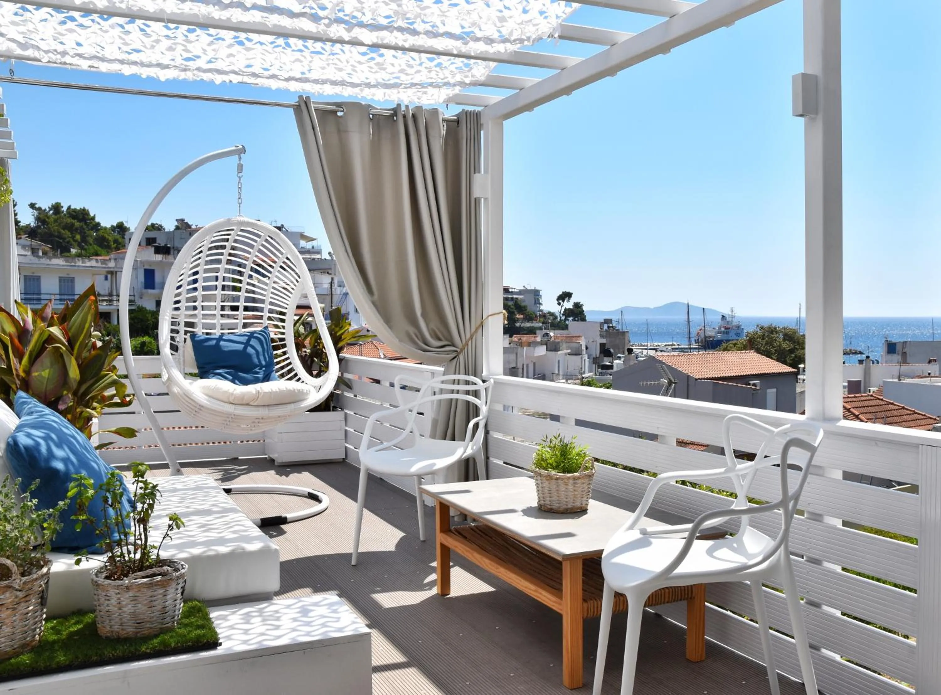 Balcony/Terrace in Angelos Design Suites