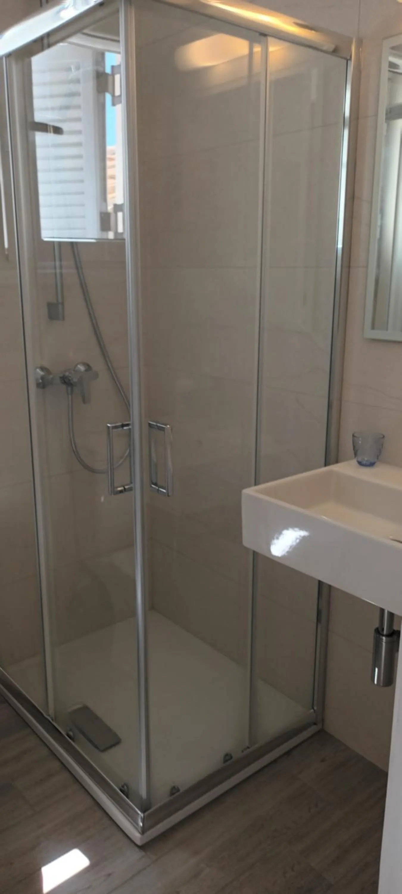 Shower in Dimitra Apartments G