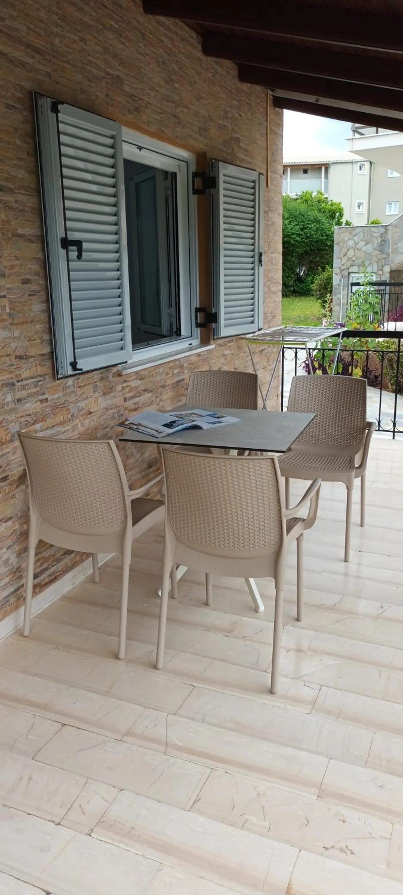 Balcony/Terrace in Dimitra Apartments G