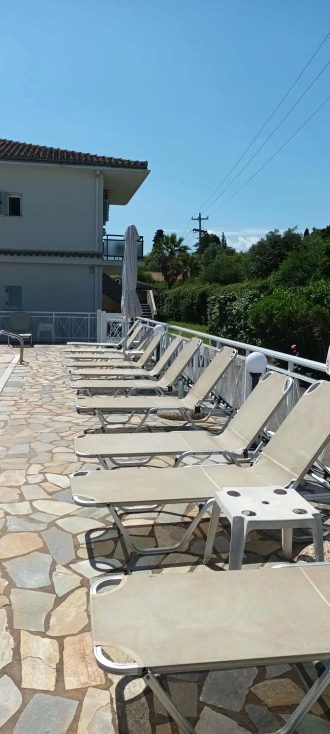 sunbed in Dimitra Apartments G