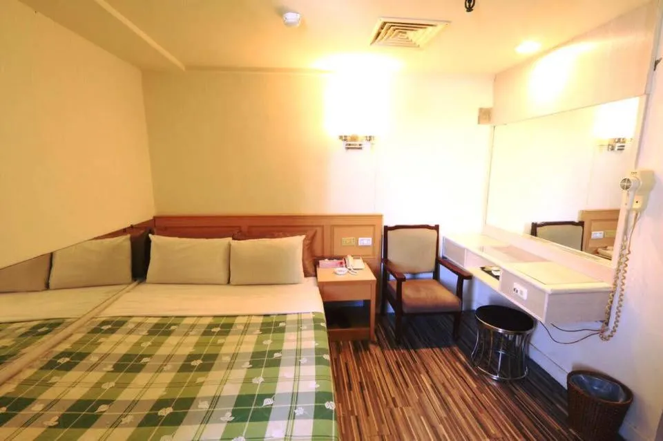 Bed in Lo Fo Hotel
