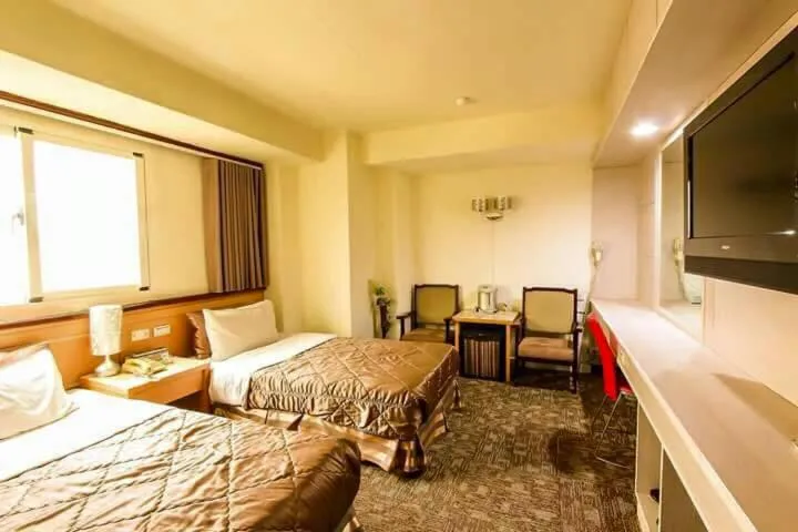 Bed in Lo Fo Hotel