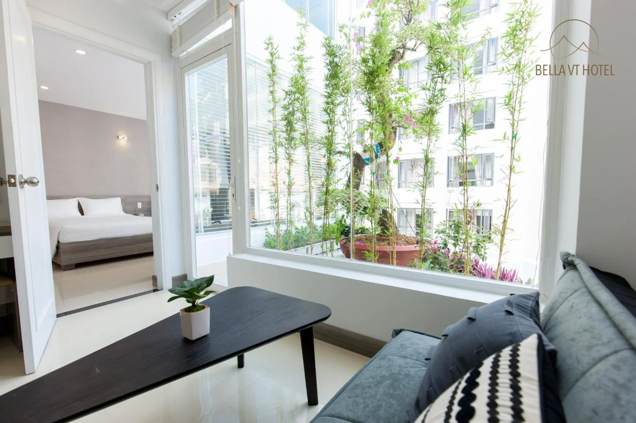 Bed in BELLA VT HOTEL