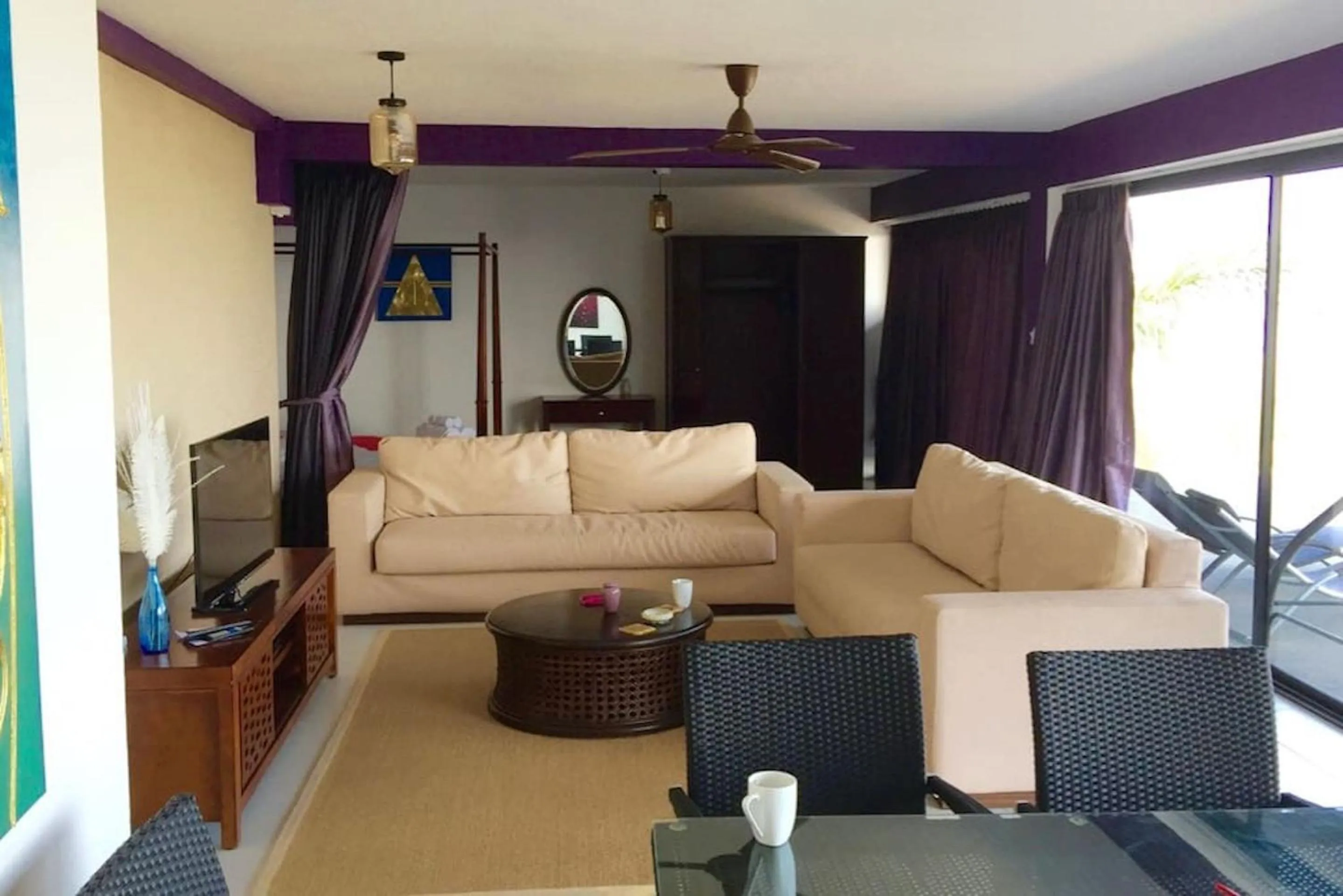 Living room in 9 Bedroom Sea Blue View Villa - 5 Star with Staff SDV080A-By Samui Dream Villas