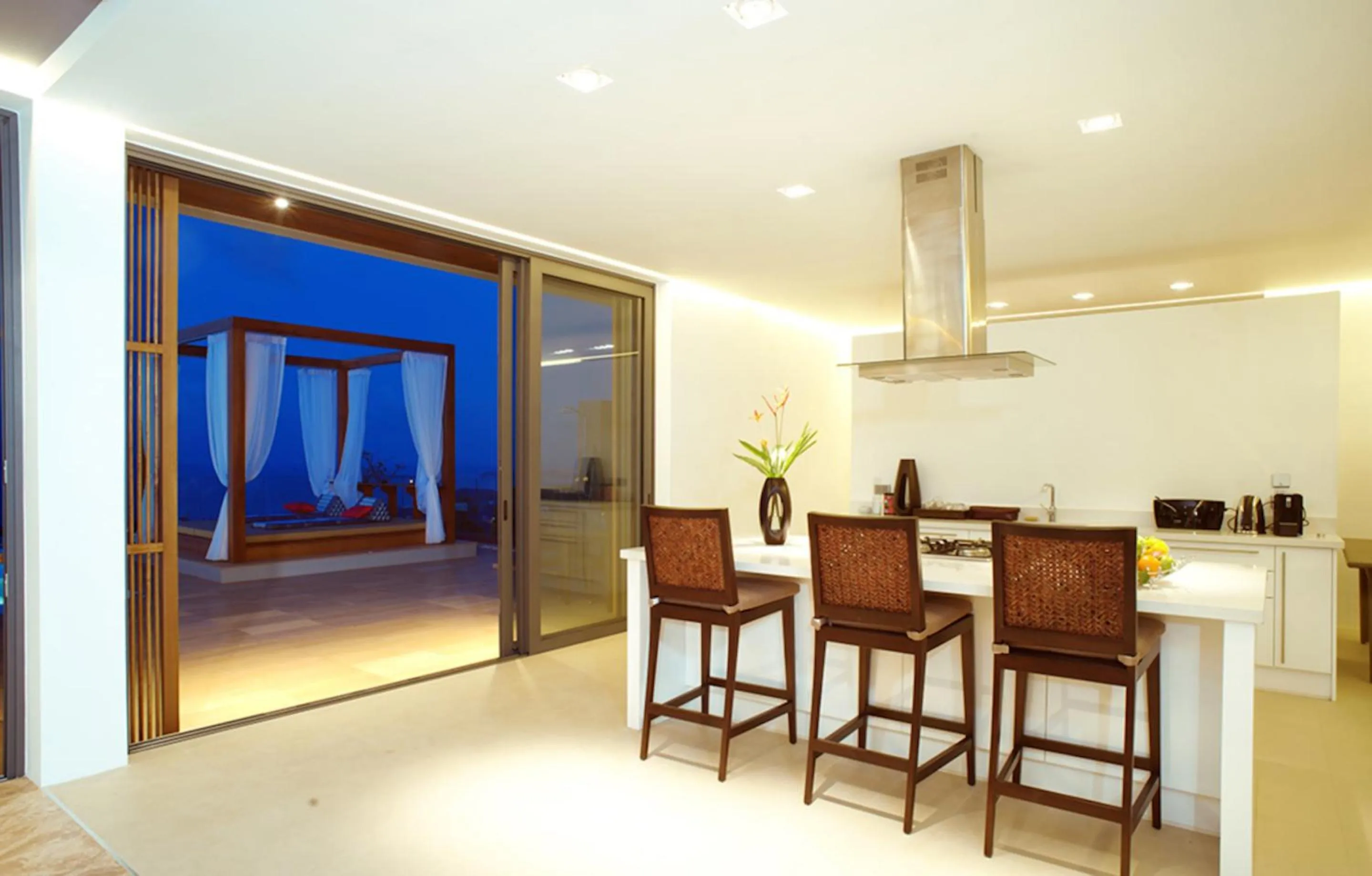 Dining area in 9 Bedroom Sea Blue View Villa - 5 Star with Staff SDV080A-By Samui Dream Villas