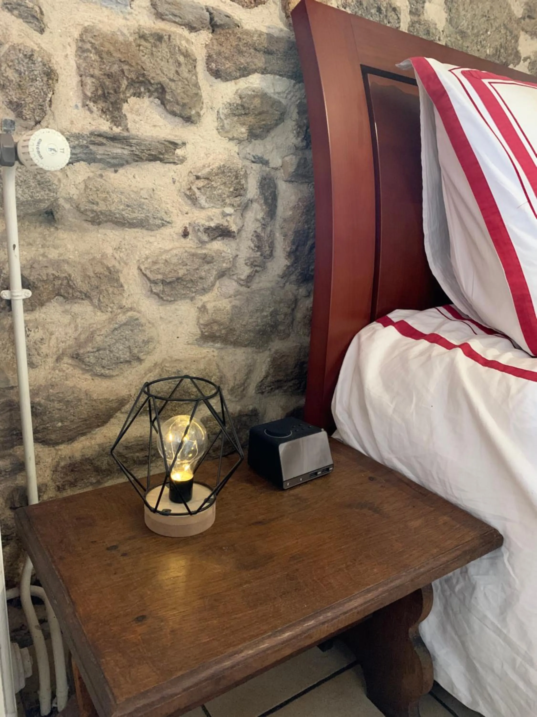 Bedroom, Bed in Chambres d'Hôtes du Manoir du Haut Salmon