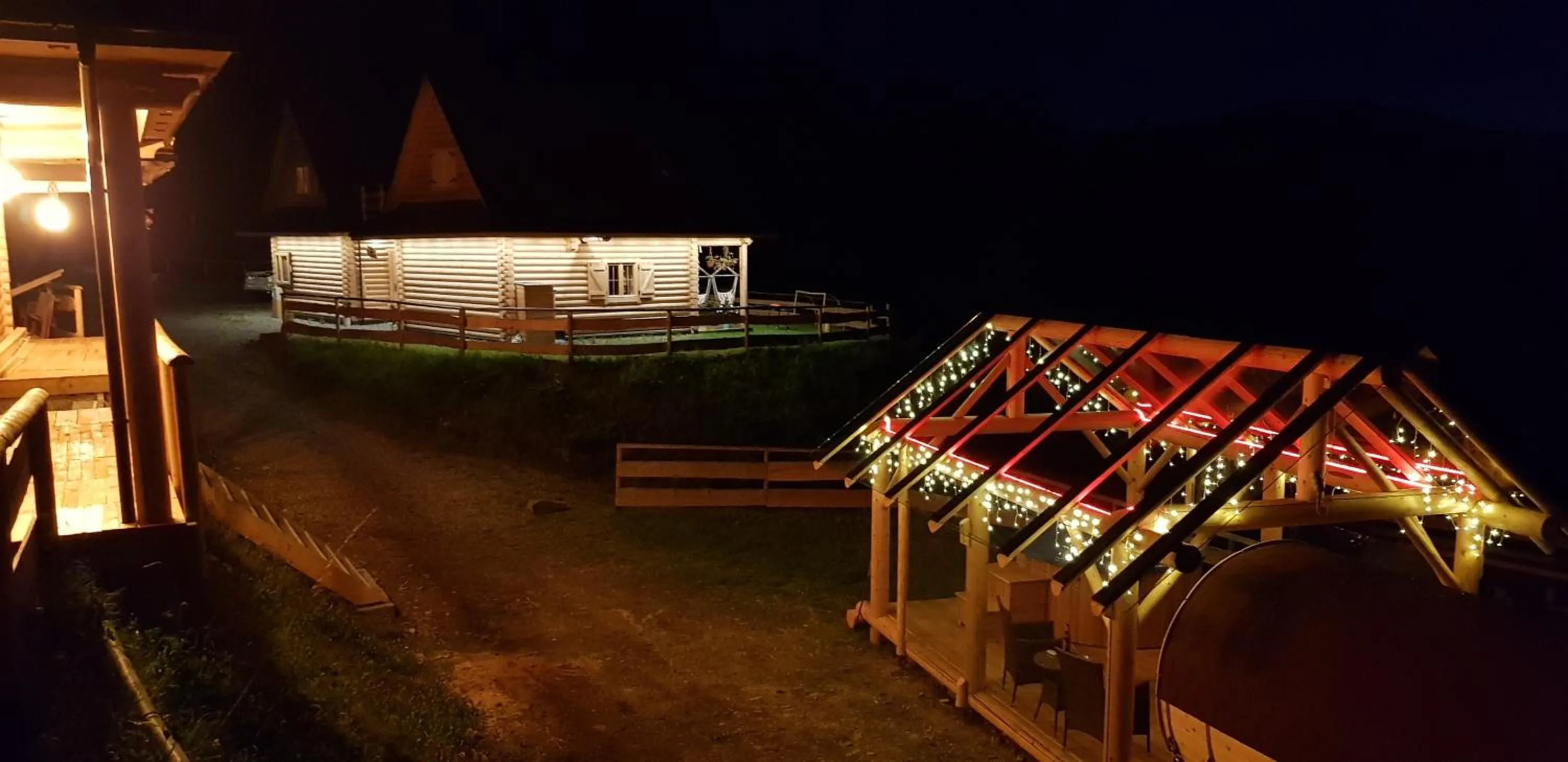 Garden view in Cicha Polana