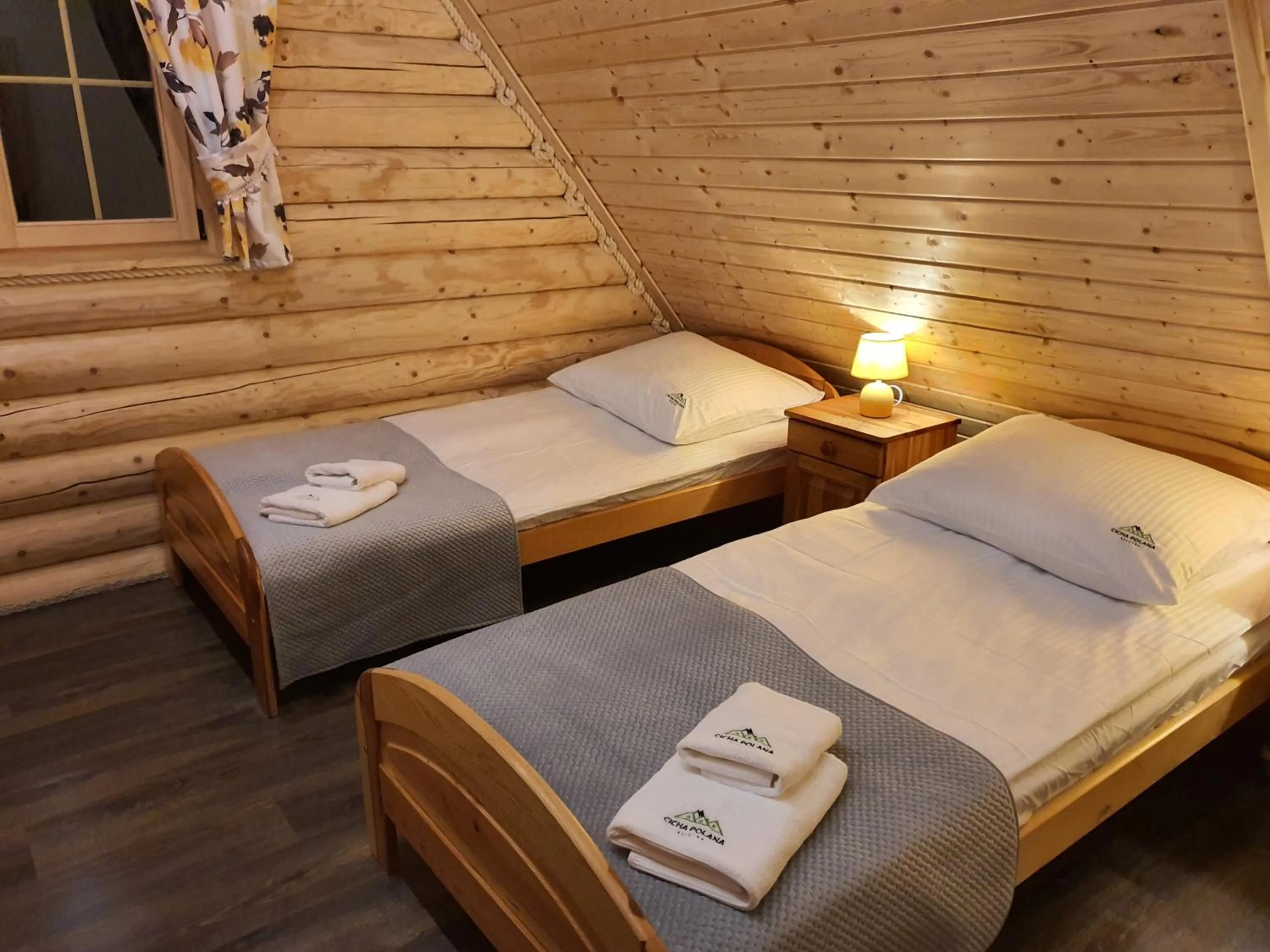 Bedroom, Bed in Cicha Polana