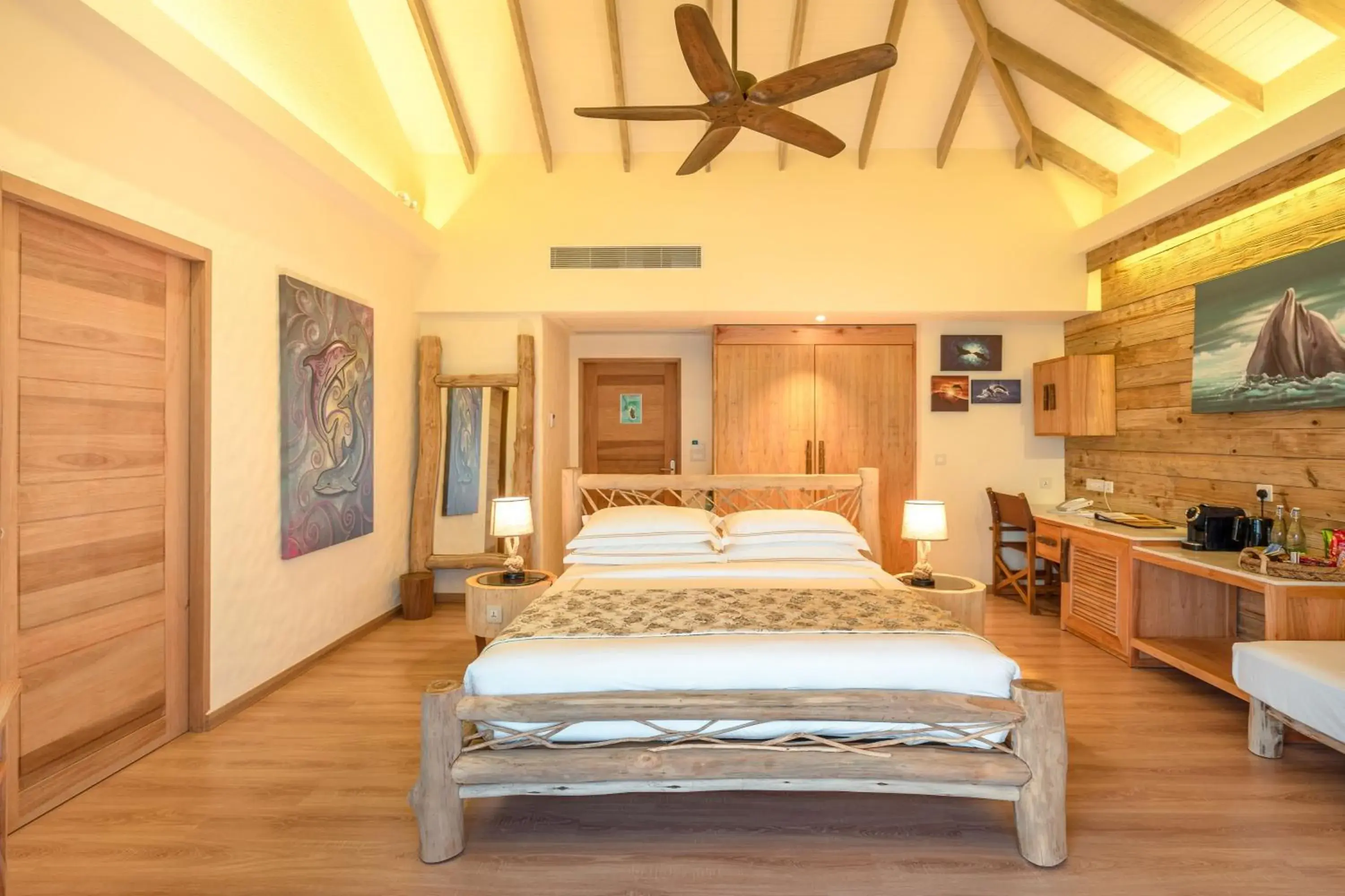 Bedroom, Bed in You & Me Maldives - Adults Only - Premium All-Inclusive Bedroom, Bed in You & Me Maldives - Adults Only - Premium All-Inclusive