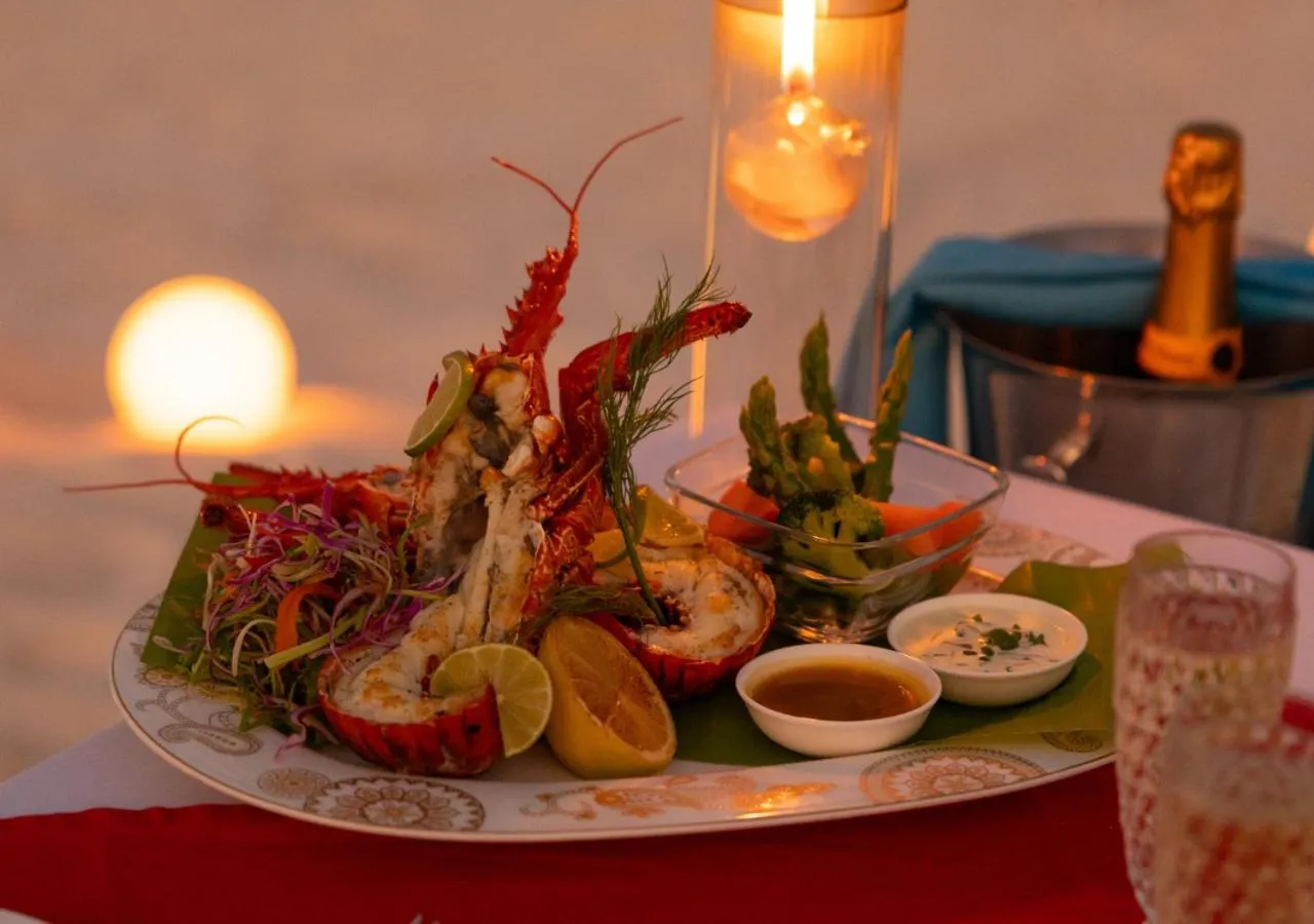 Food and drinks in You & Me Maldives - Adults Only - Premium All-Inclusive