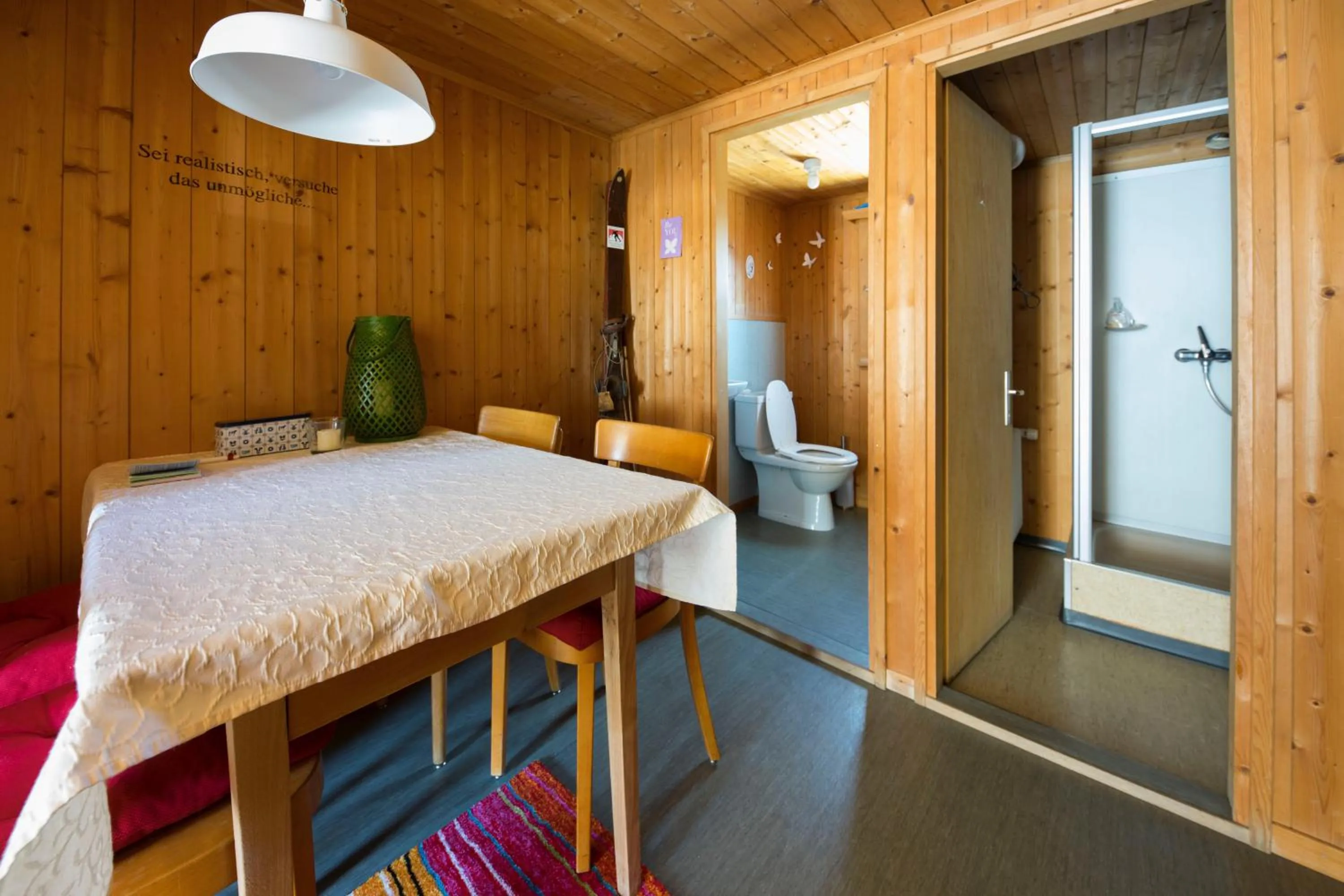 Area and facilities in Gästehaus Alpina in Fanas