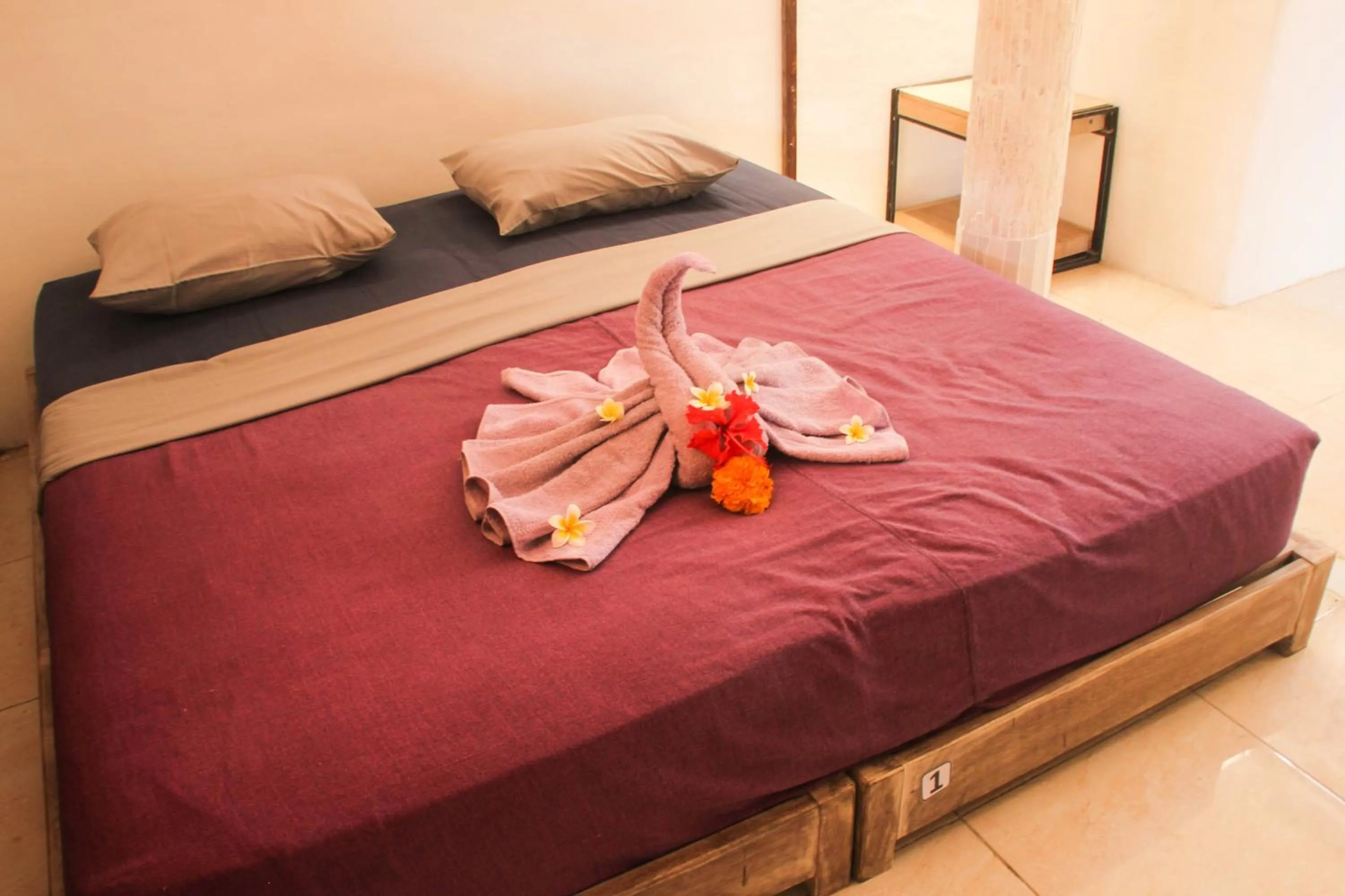 Bed in Seabreeze Hostel Bali